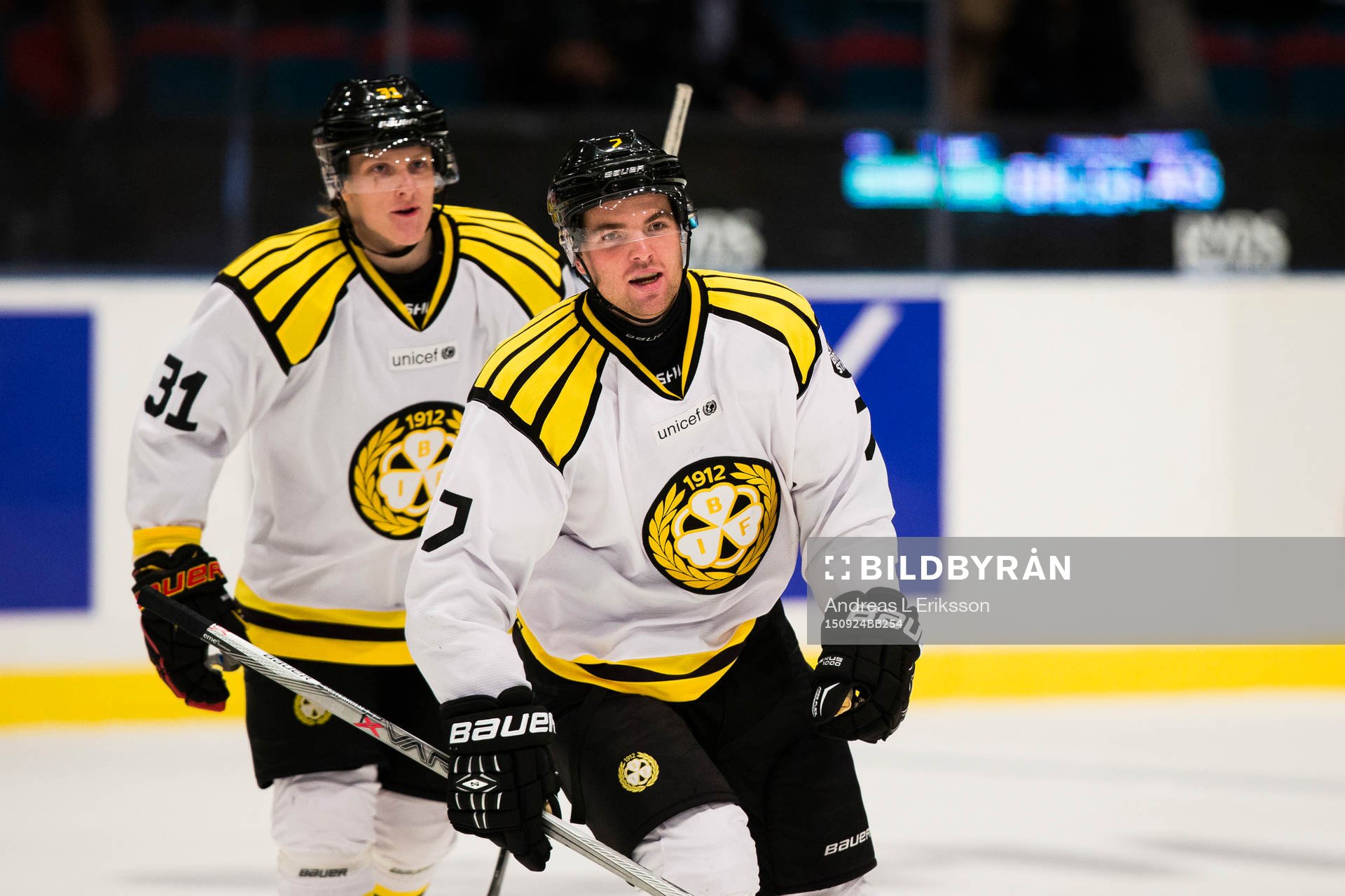 Brynäs Daniel Mannberg och Ponthus Westerholm