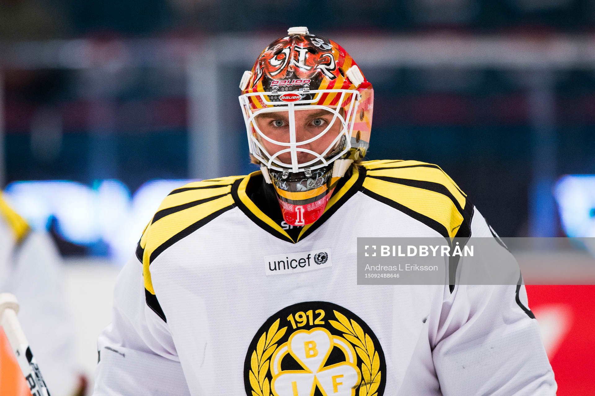 Brynäs målvakt Felix Sandström