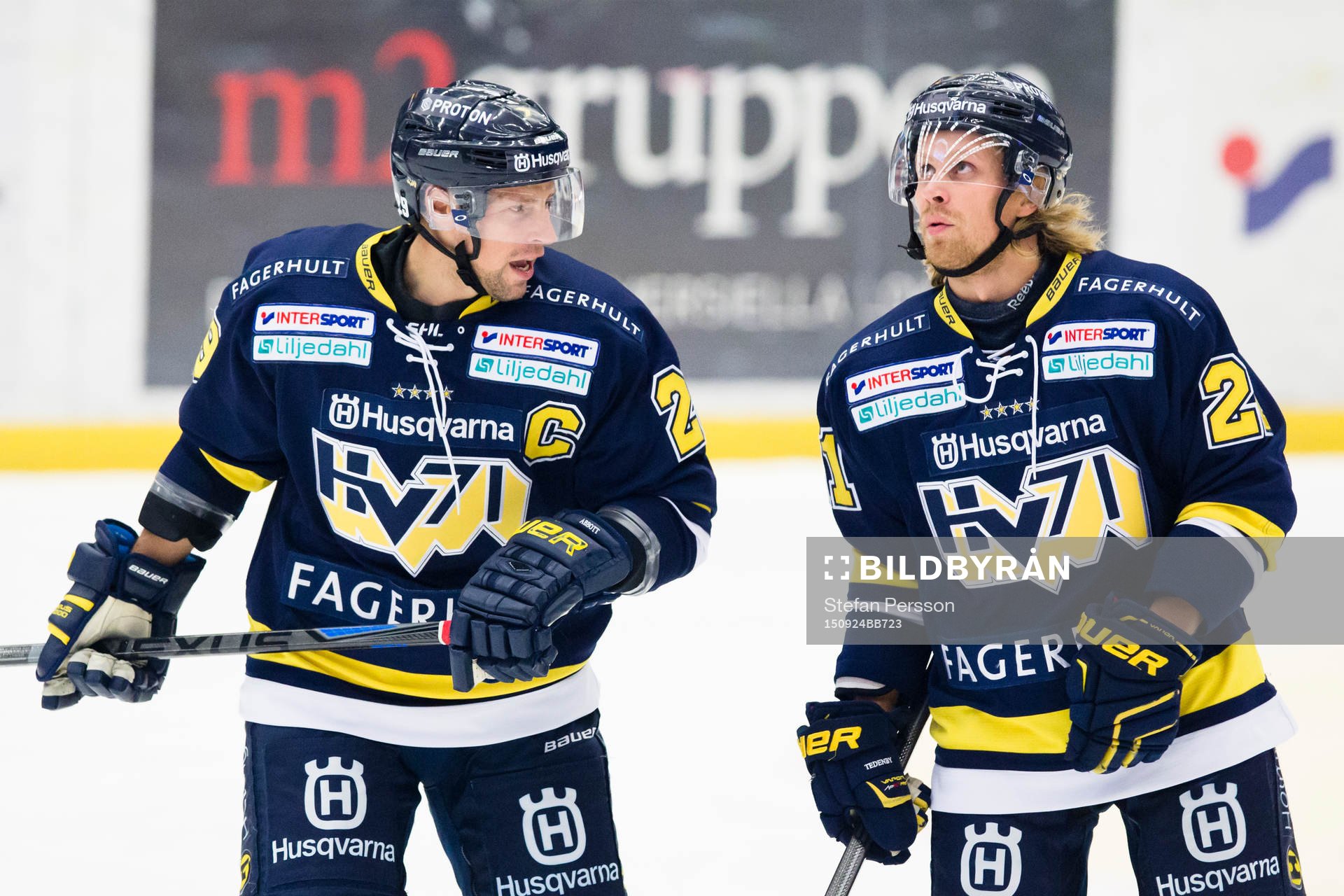 s Chris Abbott och Mattias Tedenby