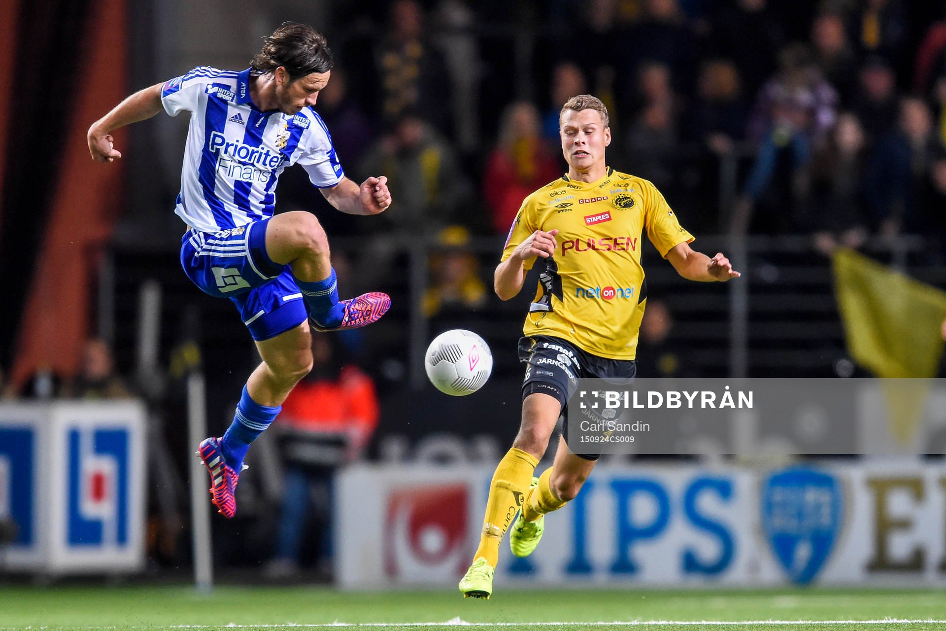 IFK Göteborgs Gustav Svensson och Elfsborgs Viktor Claesson