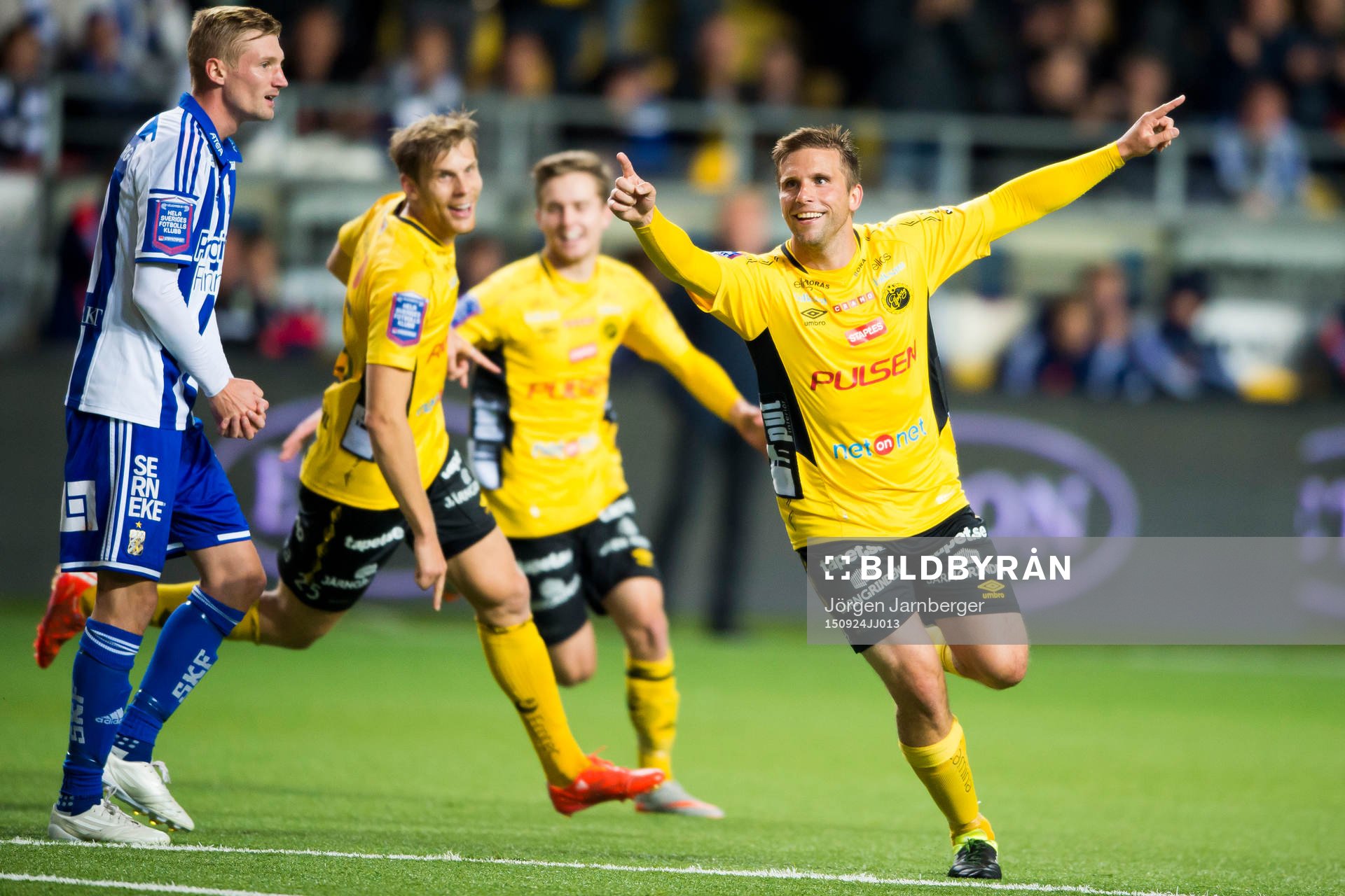 Elfsborgs Anders Svensson jublar