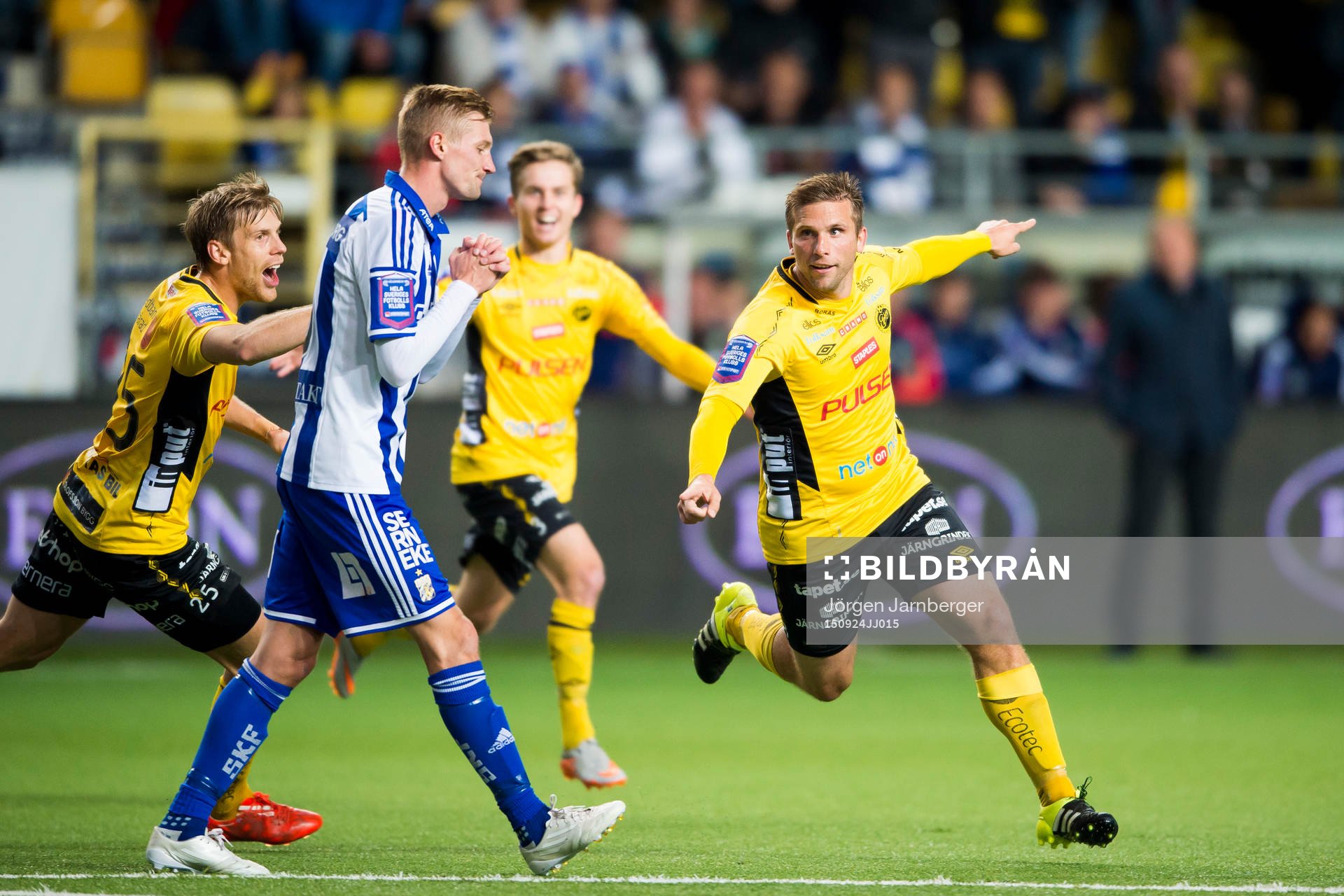 Elfsborgs Anders Svensson jublar
