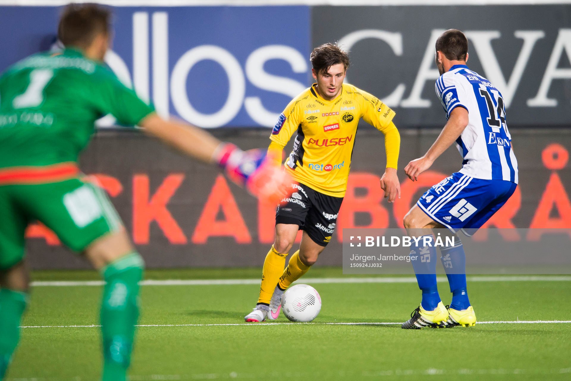 Elfsborgs Arber Zeneli utmanar IFK Göteborgs Hjalmar