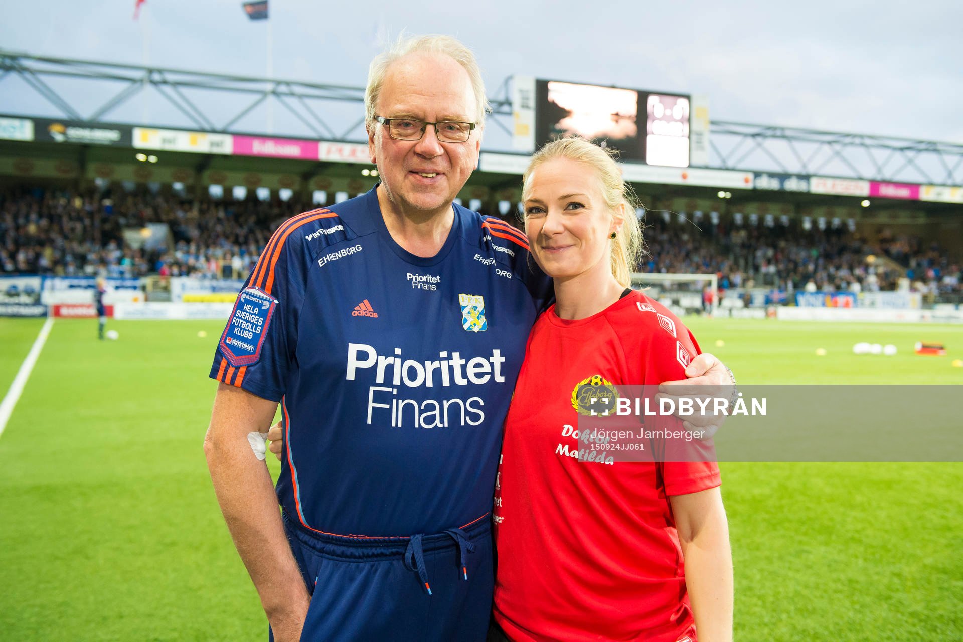 IFK Göteborgs läkare Leif Swärd och Elfsborgs läkare