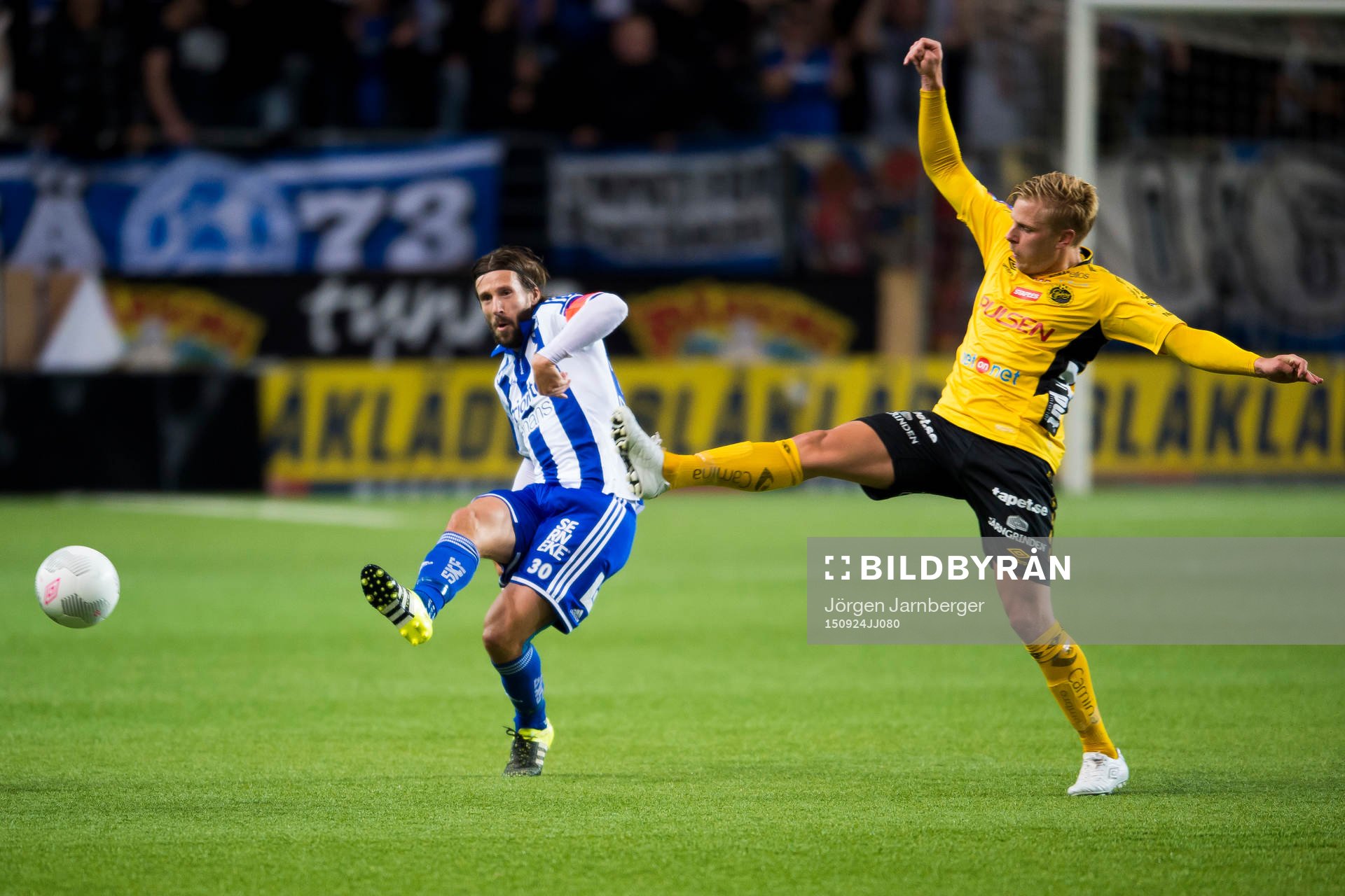 IFK Göteborgs Mattias Bjärsmyr och Elfsborgs Per Frick
