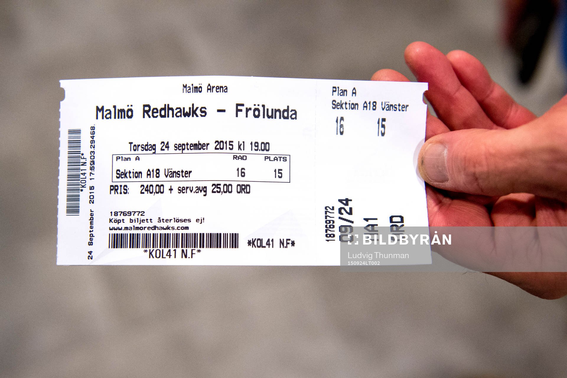 Matchbiljetten