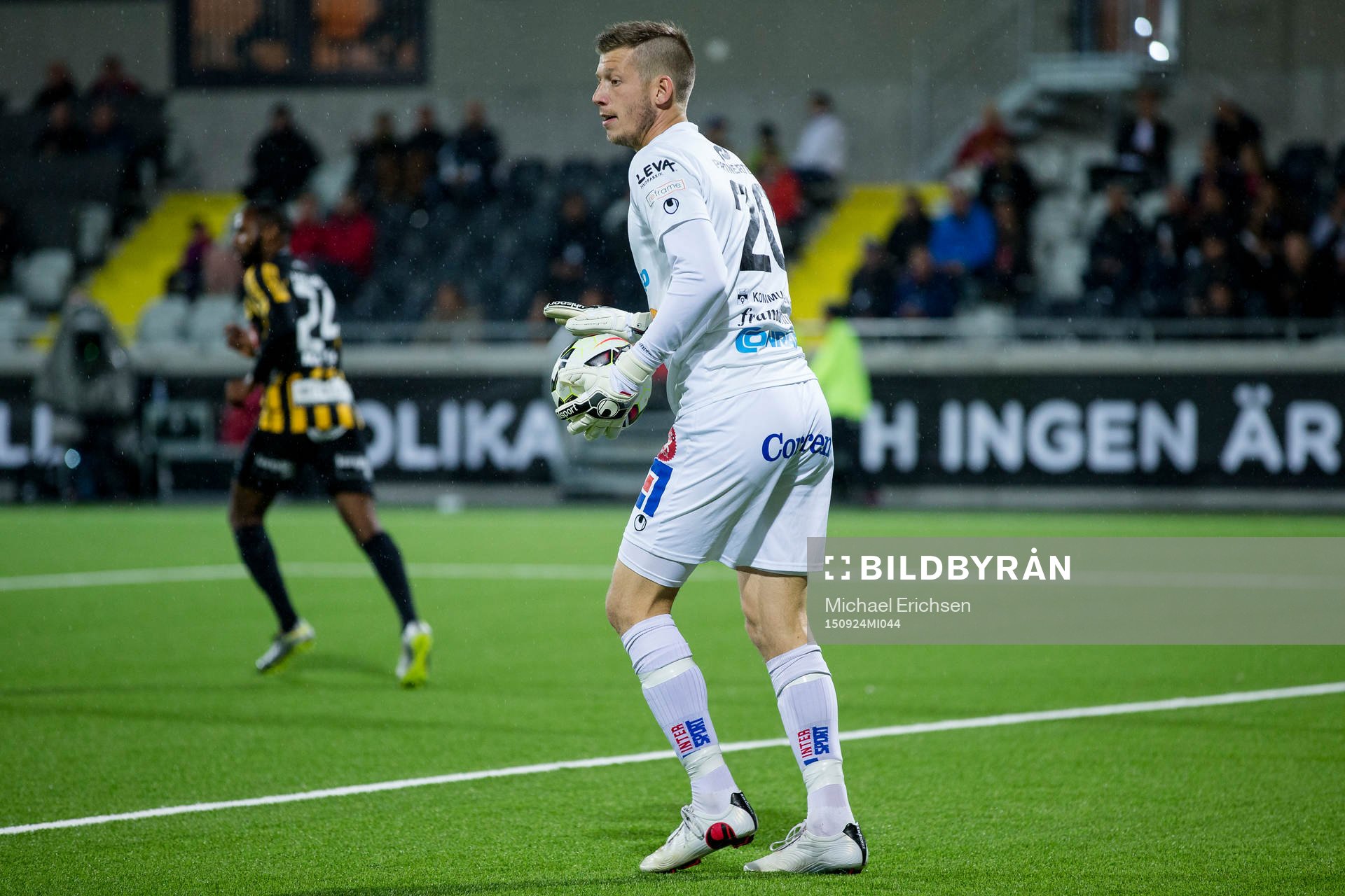 Åtvidabergs målvakt Gustav Jansson