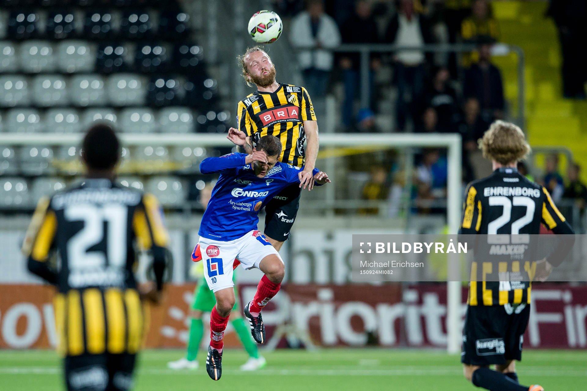 Häckens Emil Wahlström når högst
