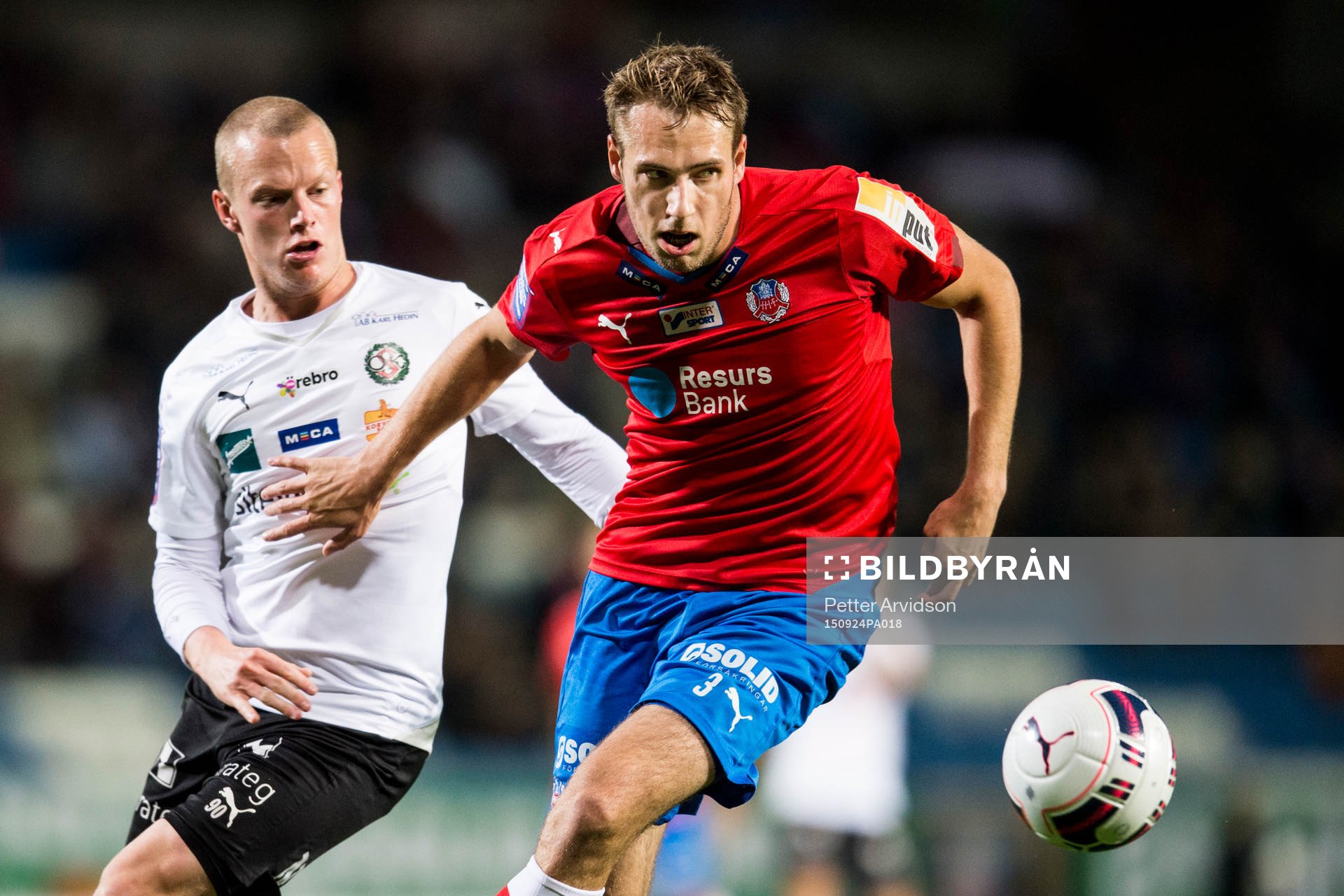 Helsingborgs Frederik Helstrup Jensen och Örebros Daniel