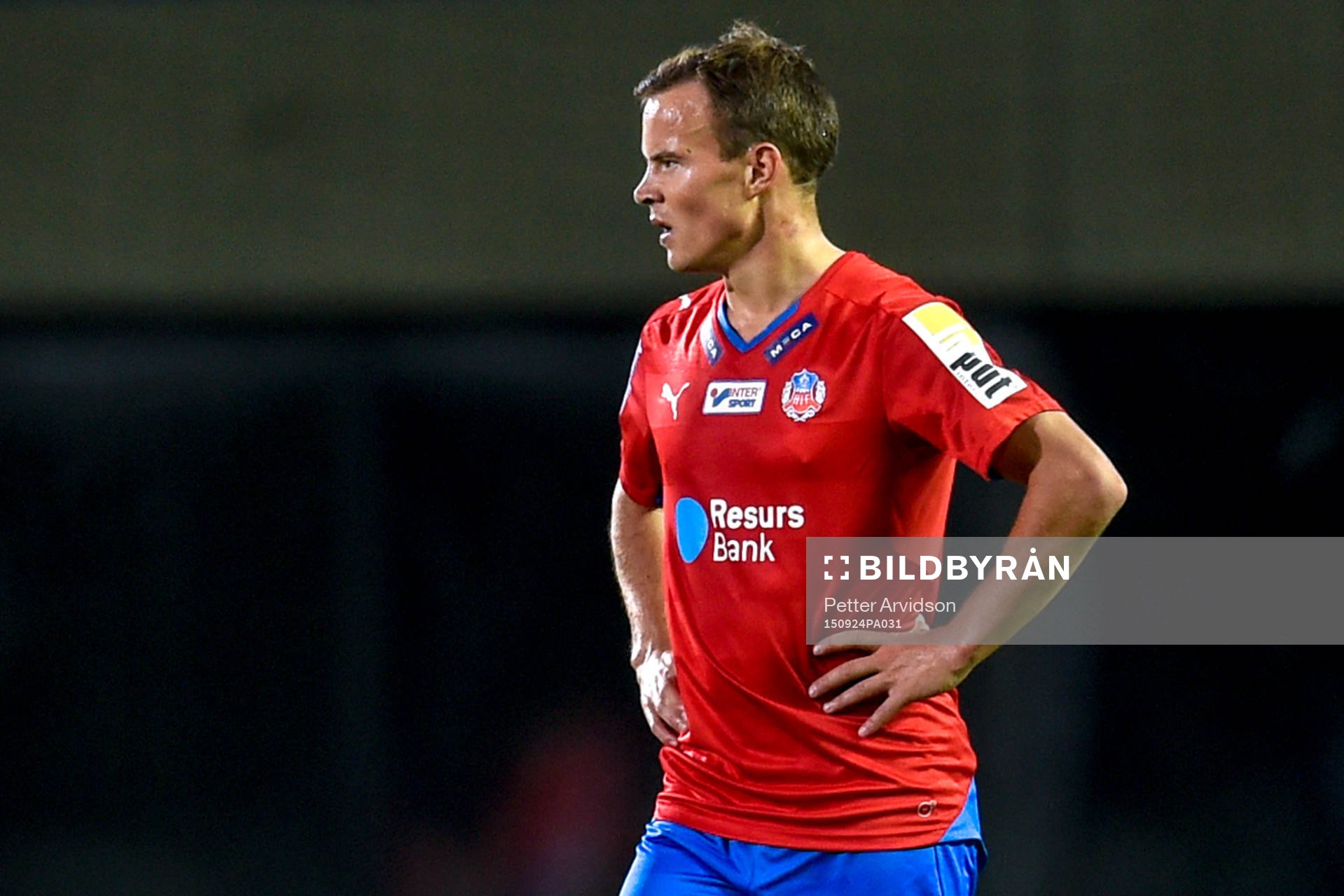 Helsingborgs Anton Wede deppar