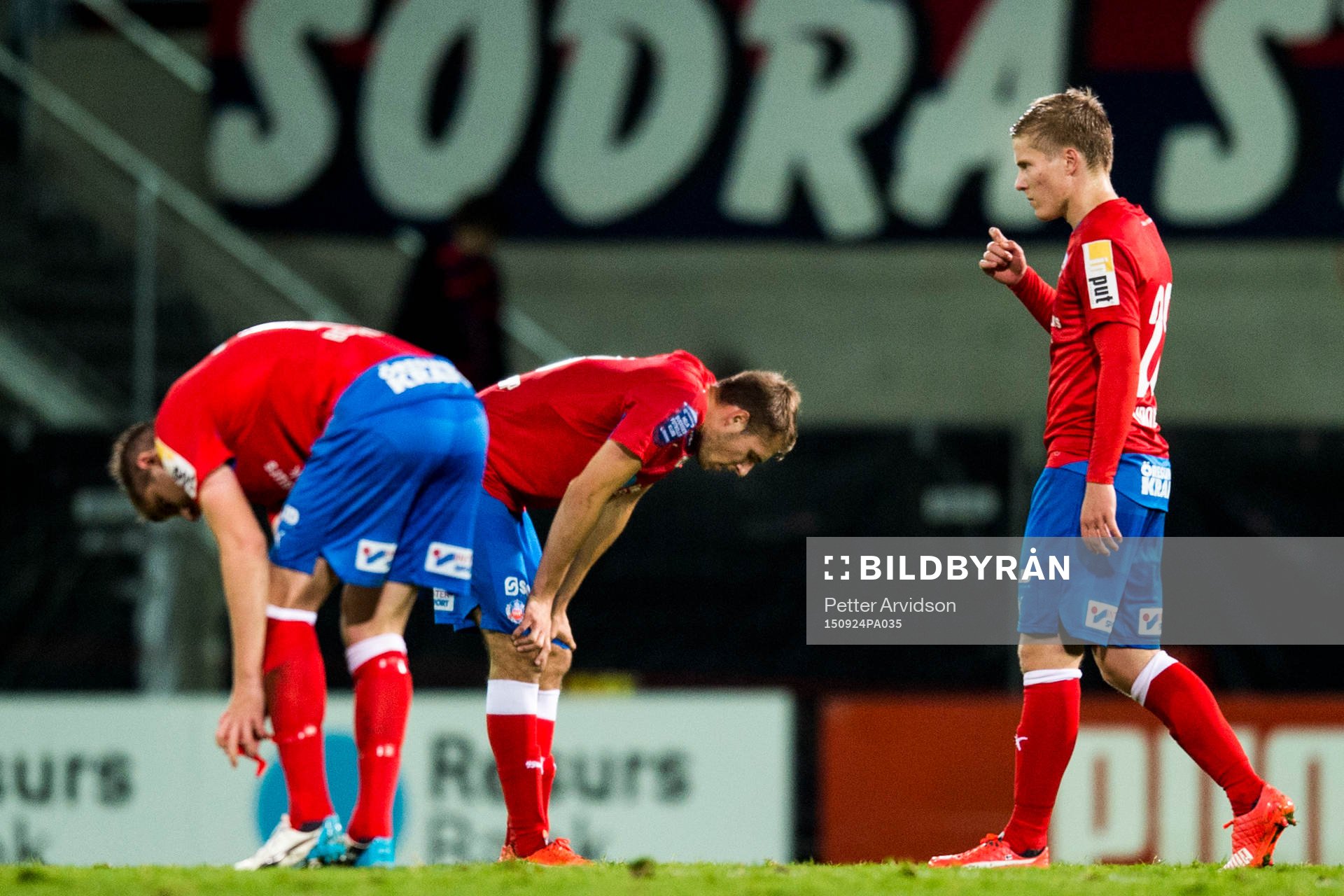 Helsingborgs Darijan Bojanic, Frederik Helstrup Jensen och