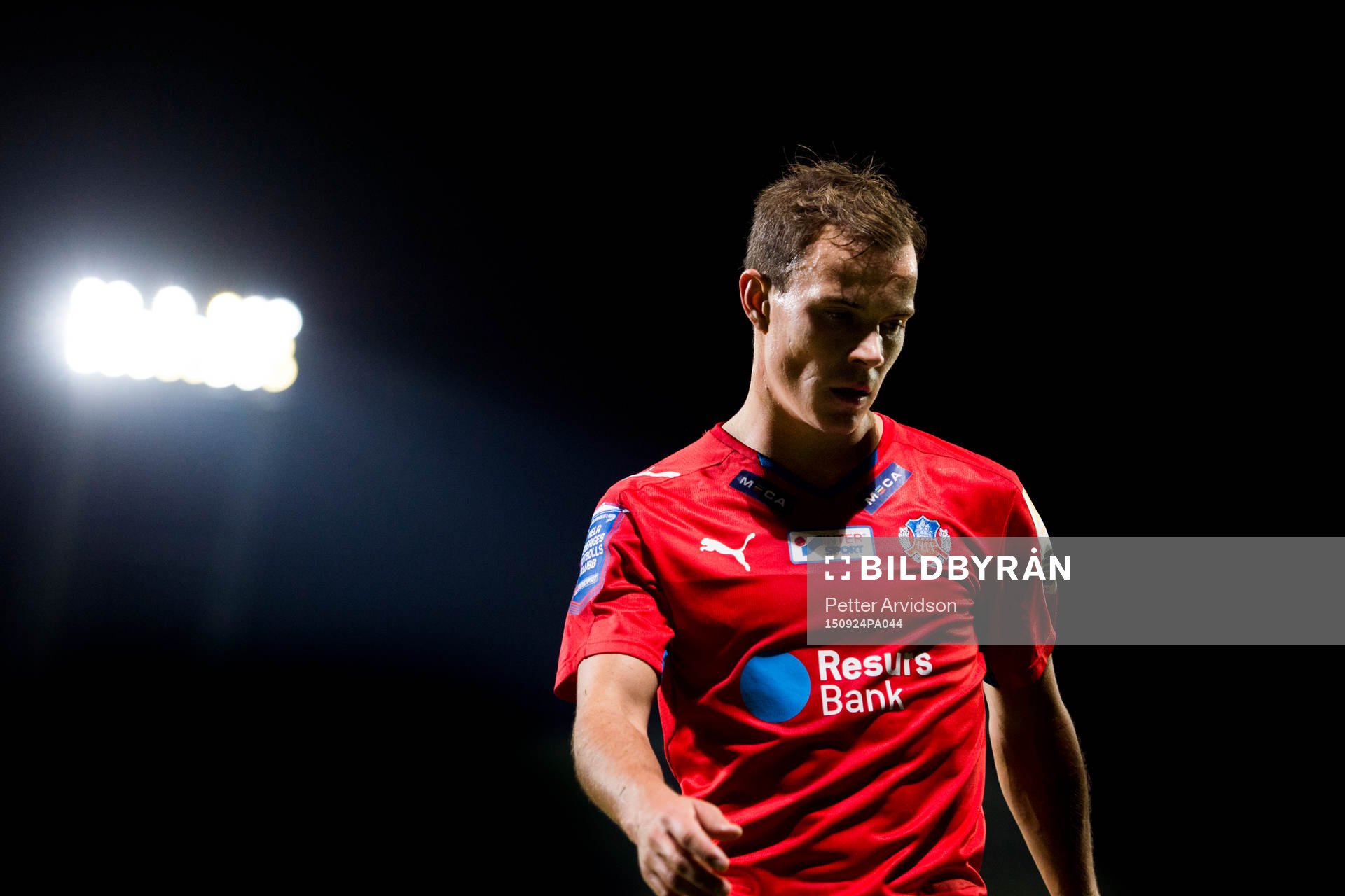 Helsingborgs Anton Wede deppar