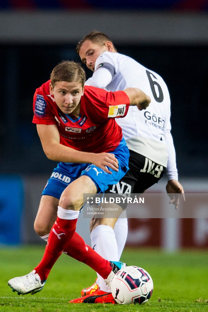 Helsingborgs Darijan Bojanic och Örebros Robert Åhman