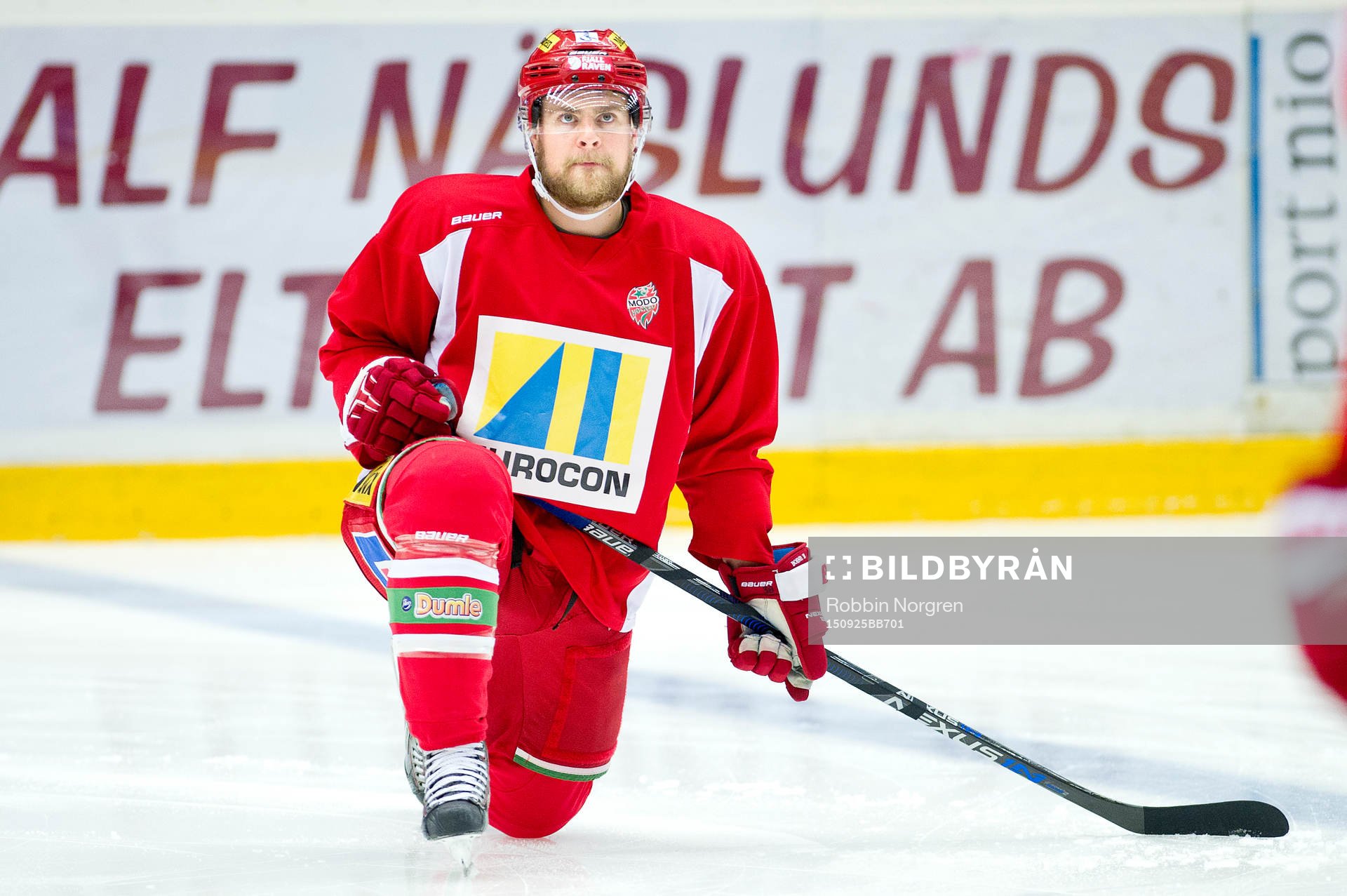 under ishockeymatchen i SHL mellan Modo och Linköping