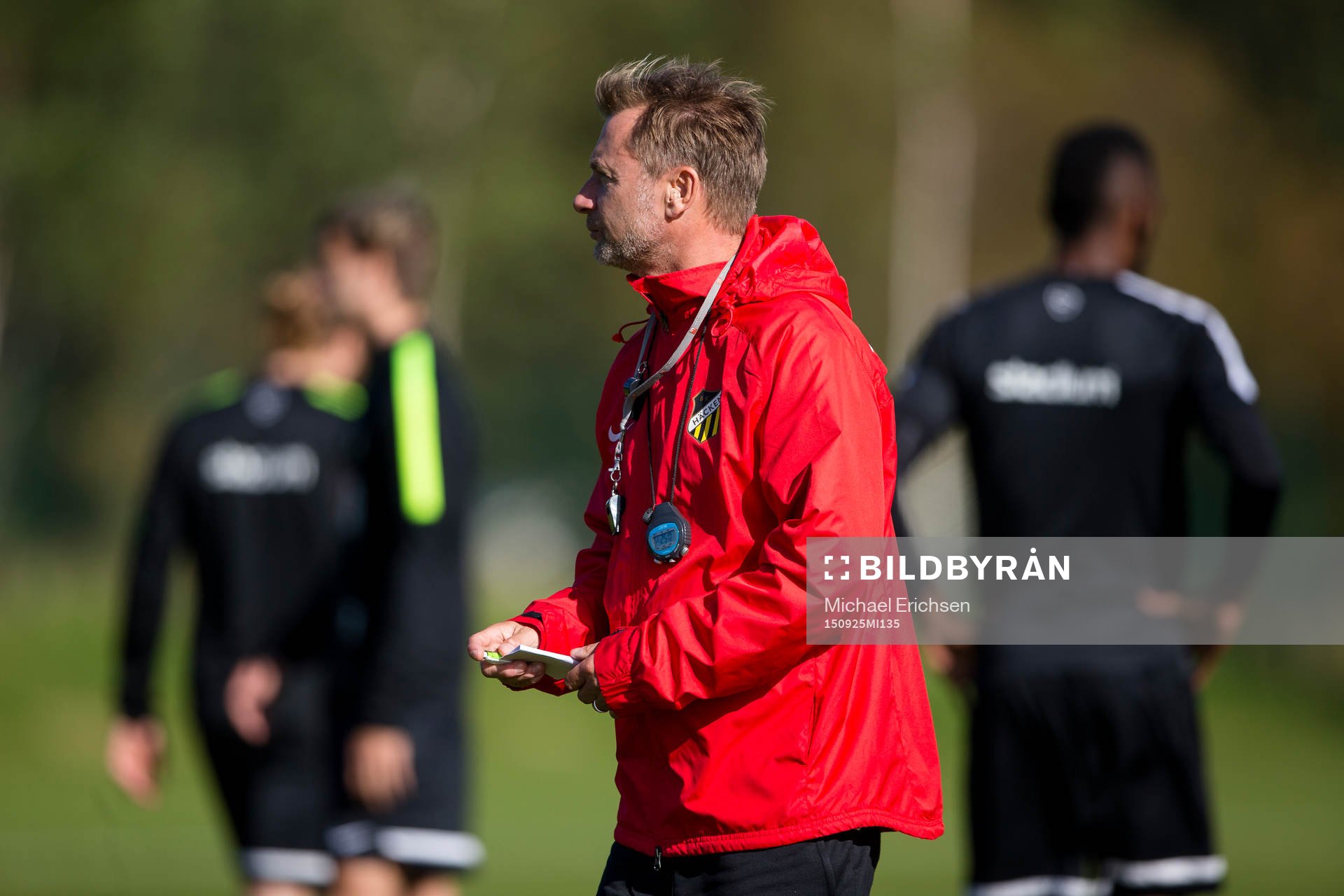 Häckens tränare Peter Gerhardsson