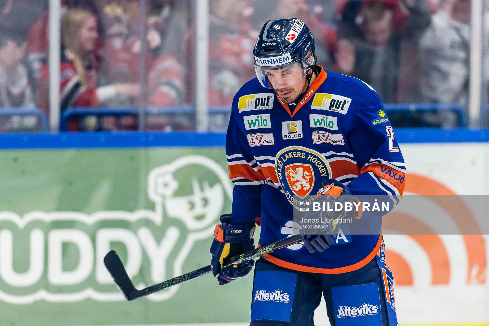 Växjös Teemu Laakso deppar