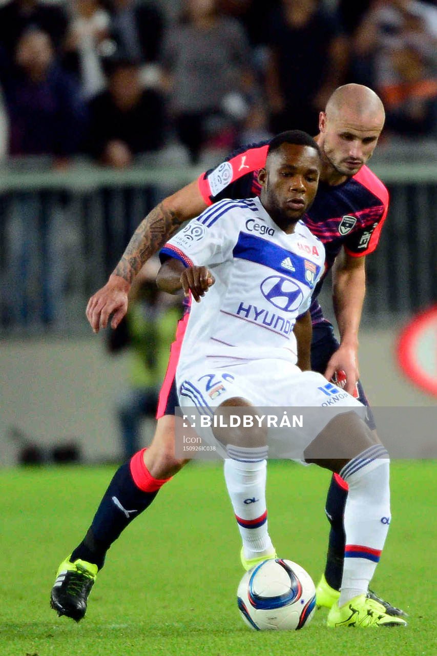  Fotboll, Ligue 1, Bordeaux - Lyon: Aldo Kalulu - 26.09.2015 - Bordeaux / Lyon  - 8eme journee de Ligue 1