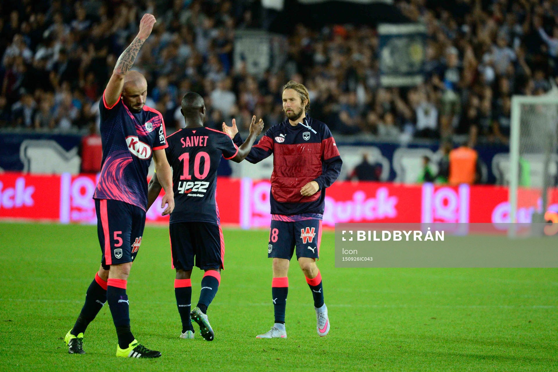  Fotboll, Ligue 1, Bordeaux - Lyon: Jaroslav Plasil - 26.09.2015 - Bordeaux / Lyon  - 8eme journee de Ligue 1
