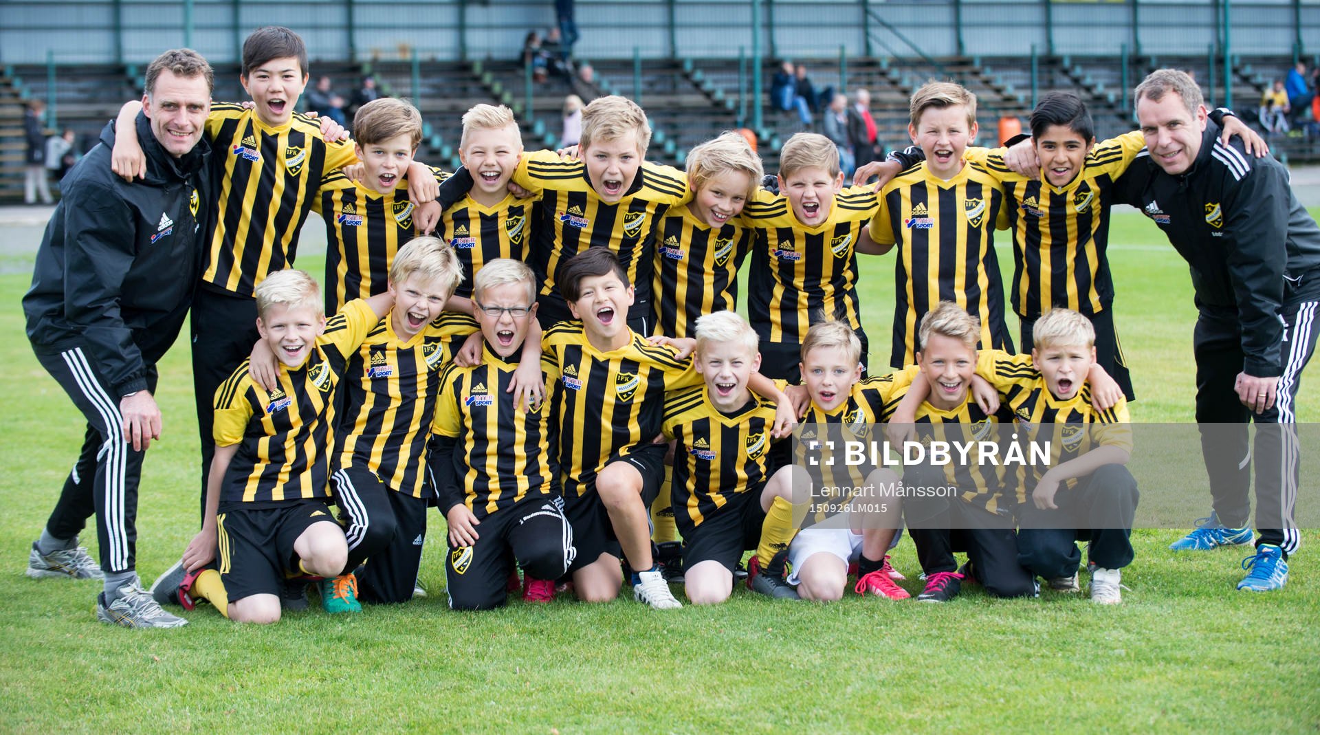 IFK Hässleholms ungdomslag i Hässleholm 26 september 2015