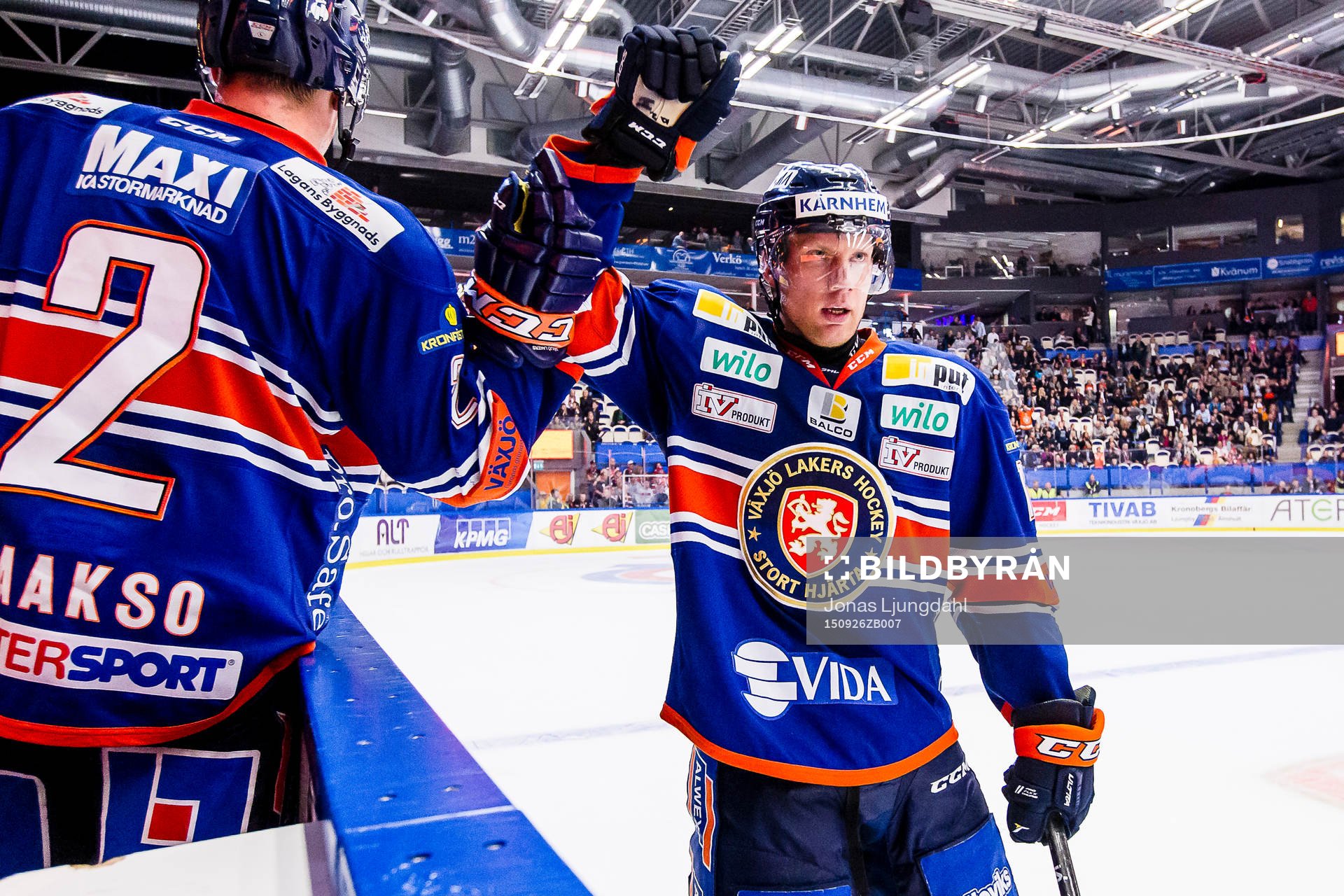 Växjös Richard Gynge jublar