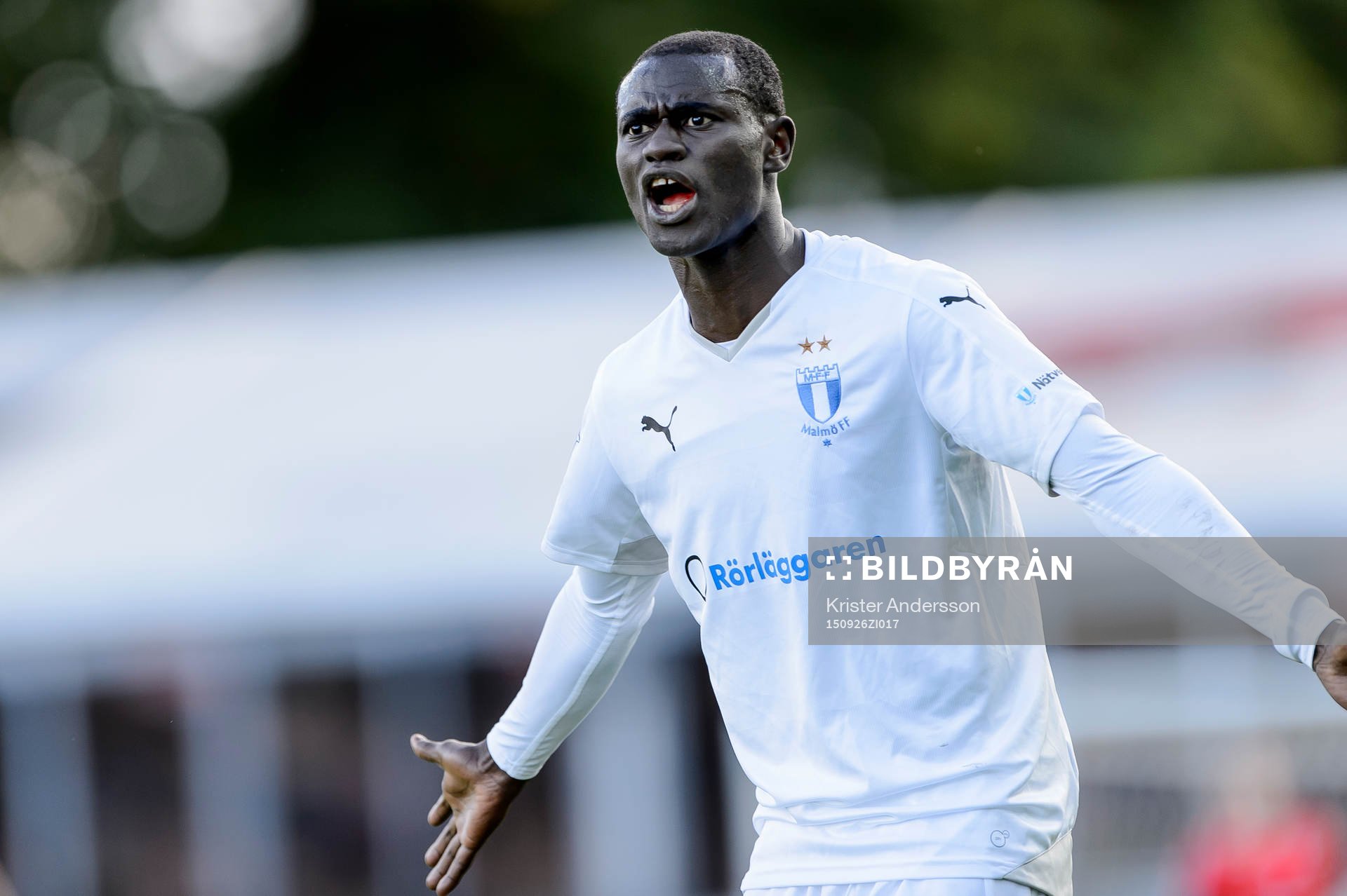 Malmös Enoch Kofi Adu deppar