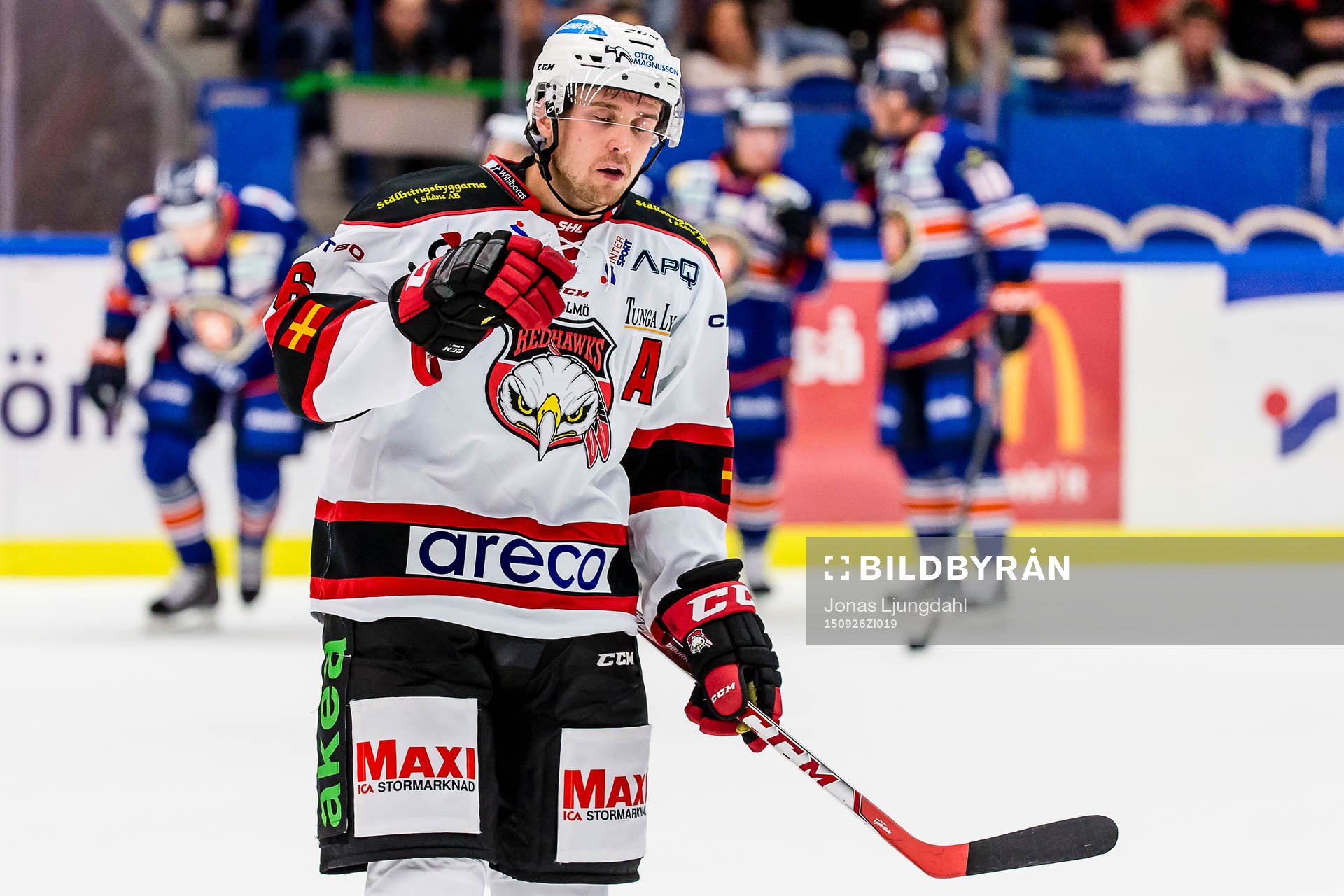 Malmö Redhawks Stefan Warg deppar