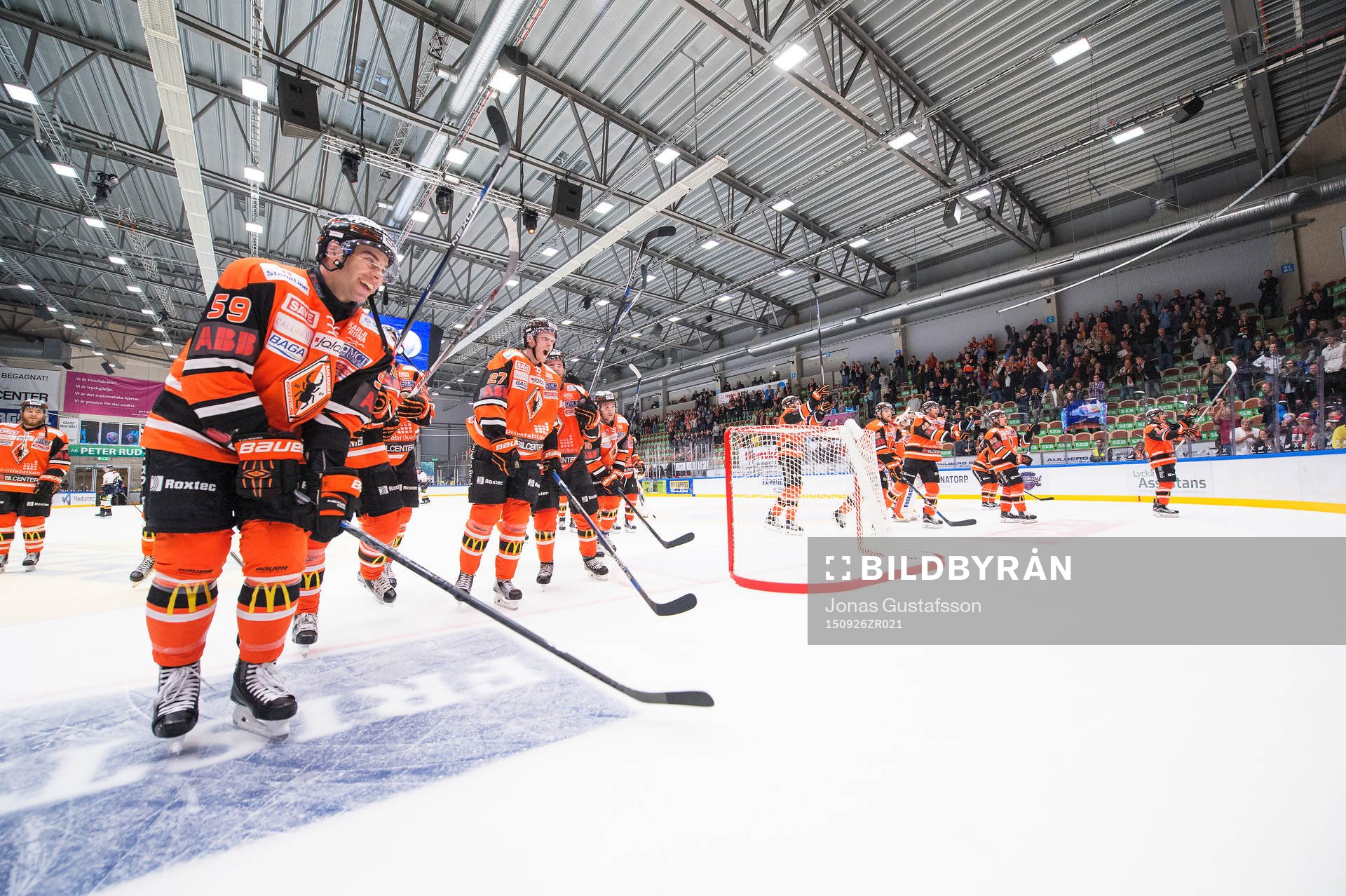 Karlskronas lag jublar mot sin klack