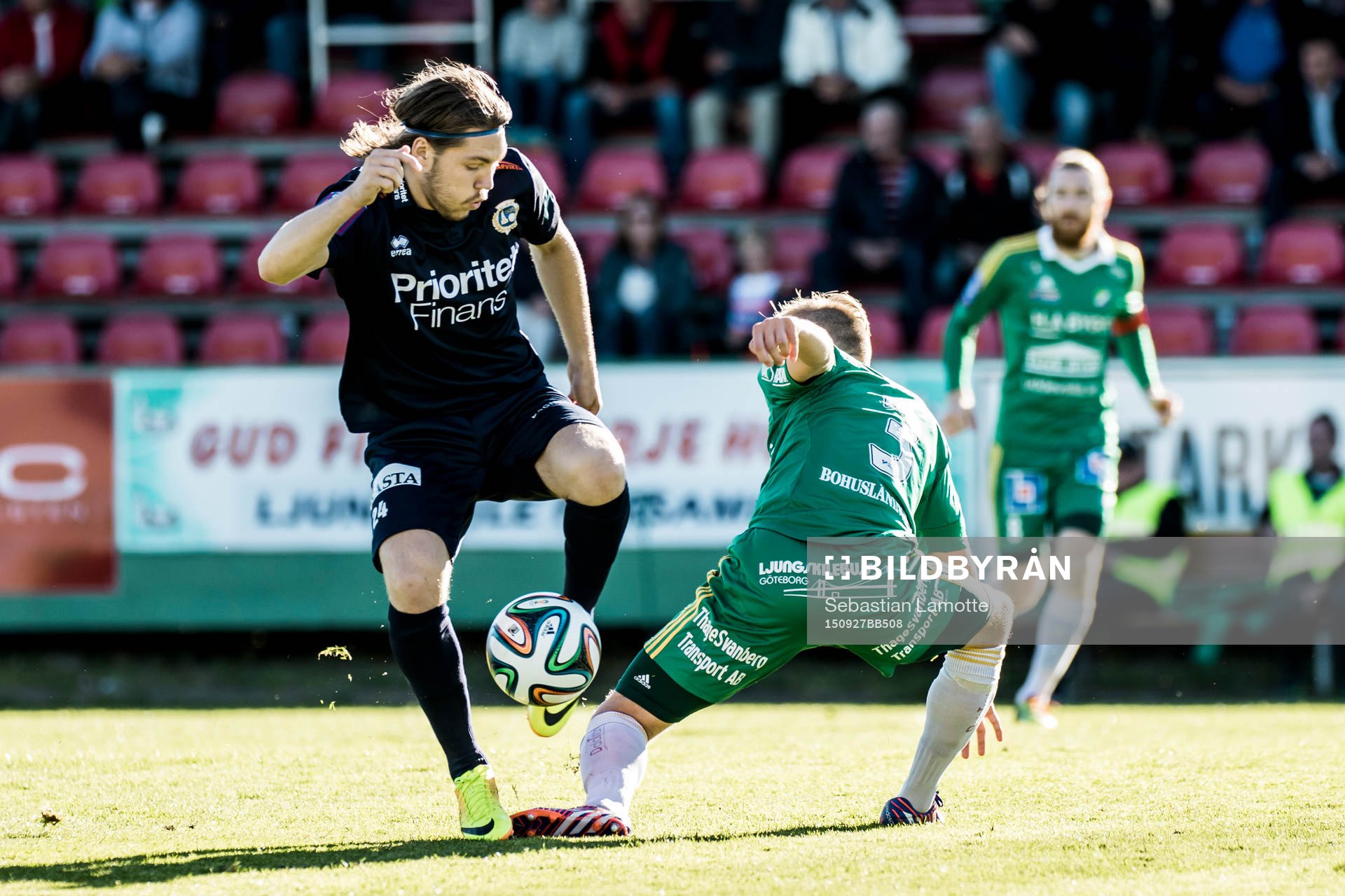 Utsiktens Karl Bohm och Ljungskiles Niclas Andersén