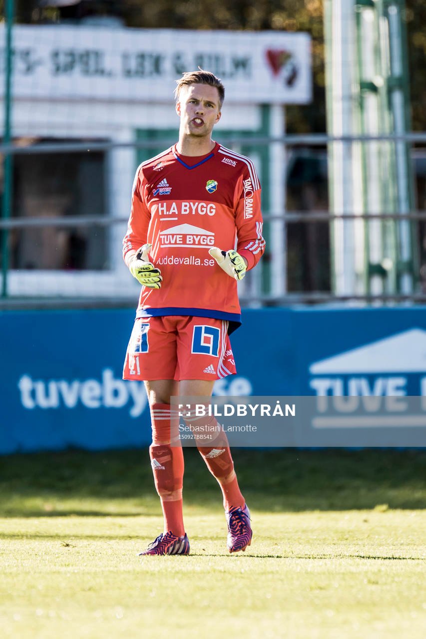 Ljungskiles målvakt Jonathan Johansson