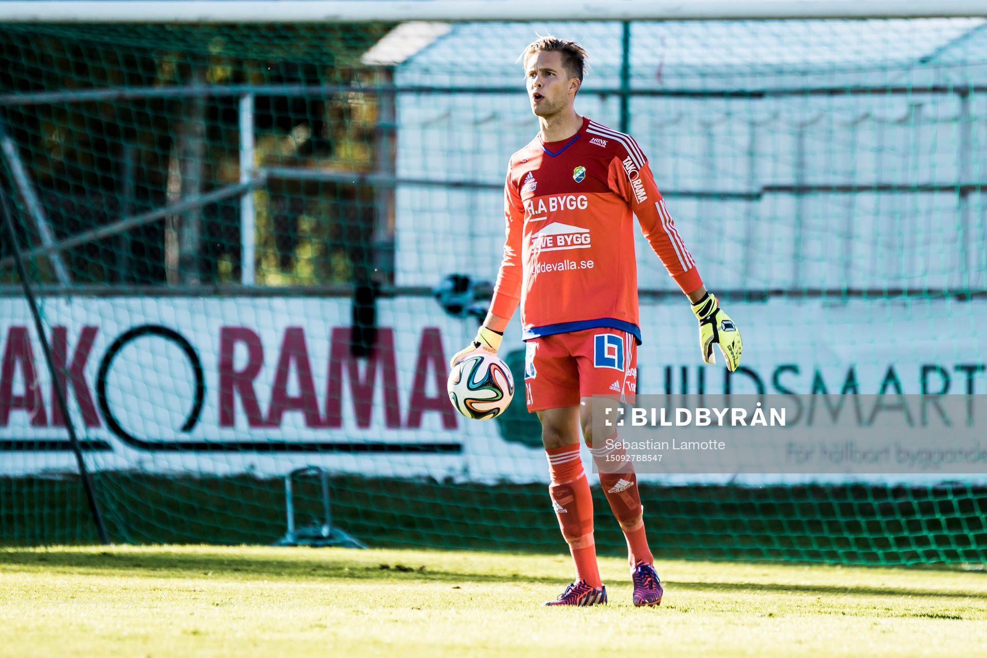 Ljungskiles målvakt Jonathan Johansson