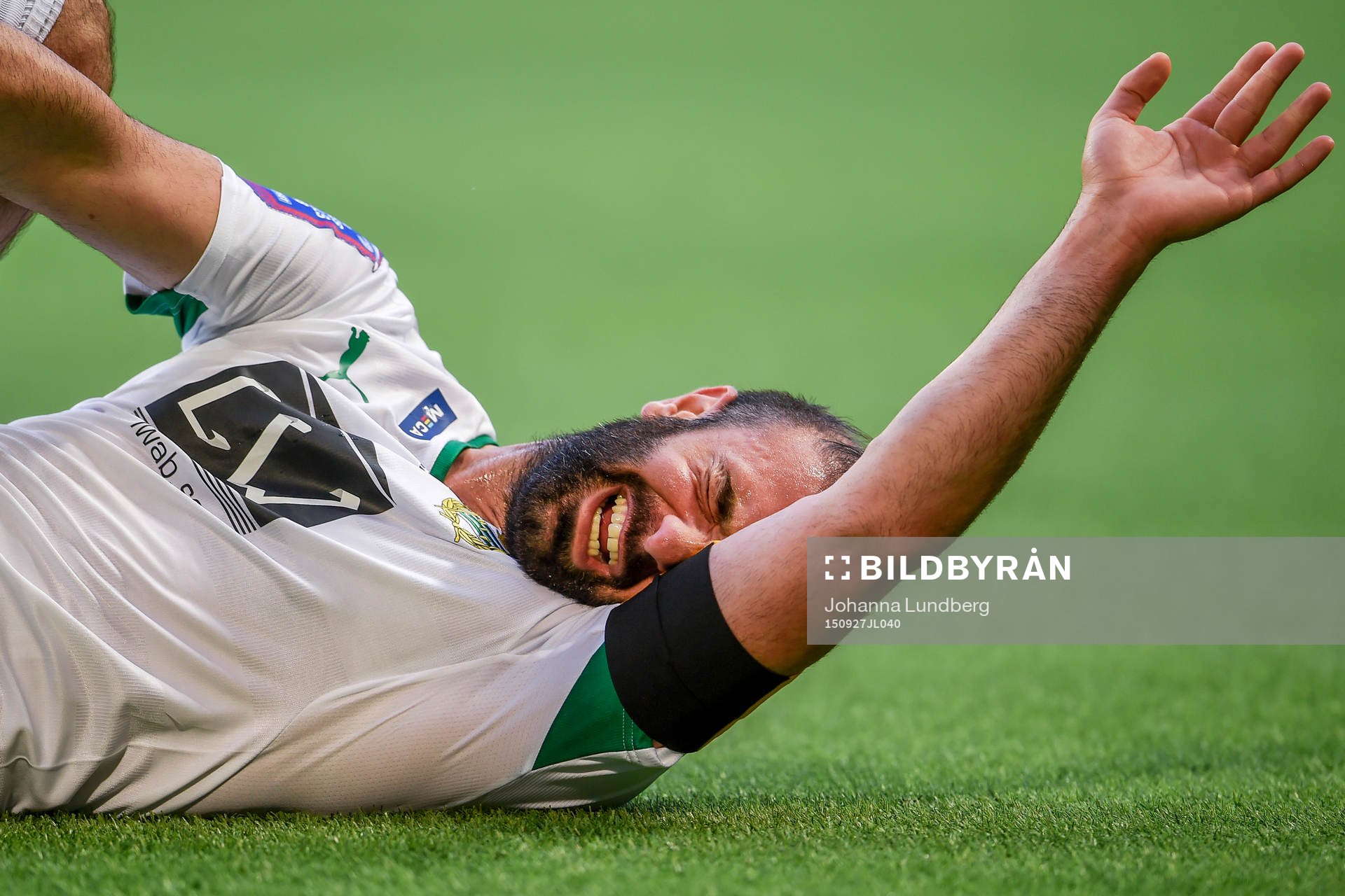 Hammarbys Kennedy Bakircioglu har ont