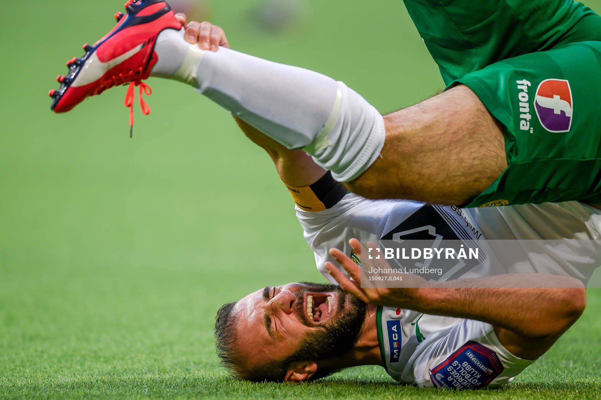 Hammarbys Kennedy Bakircioglu har ont