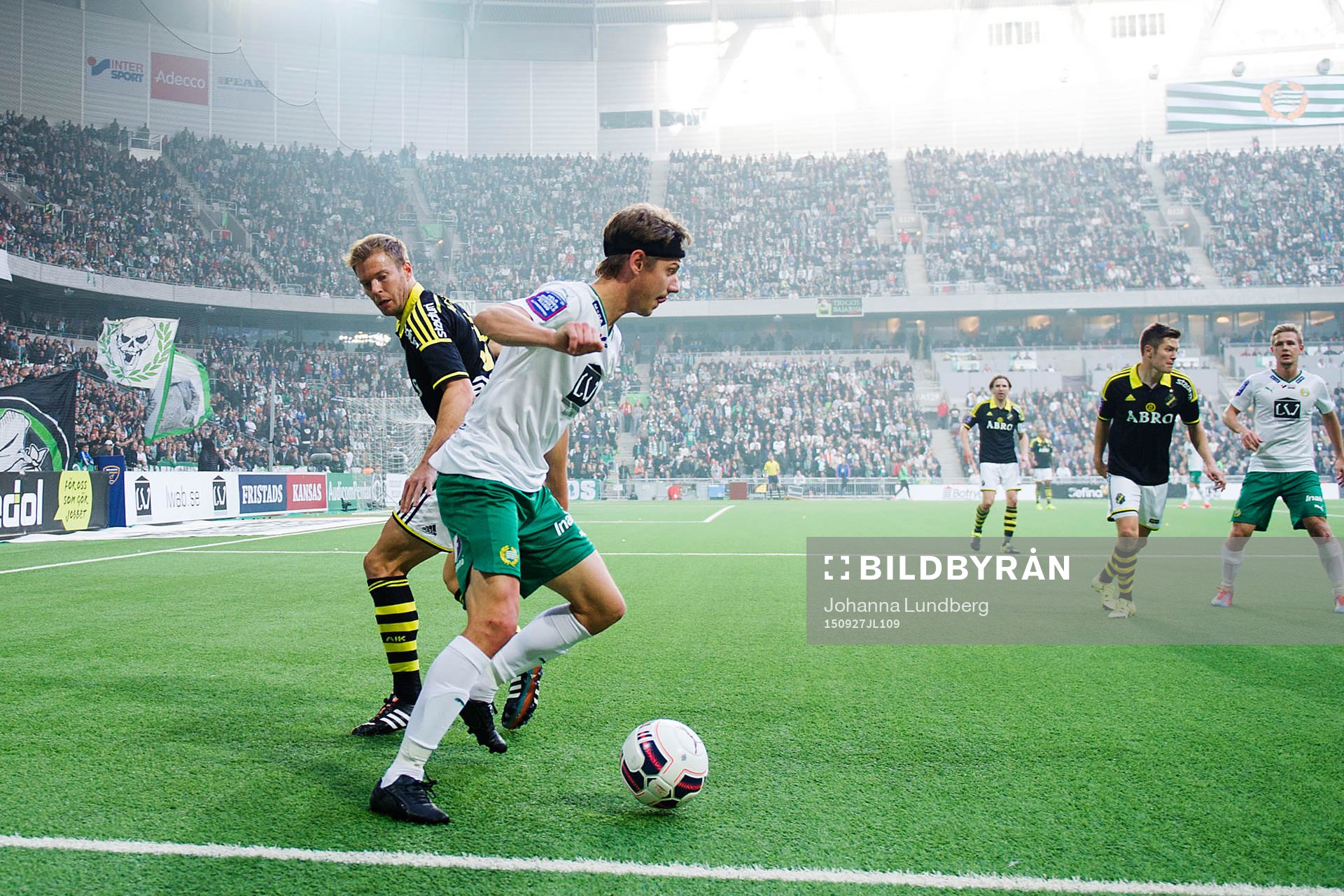 s Per Karlsson och Hammarbys Jakob Orlov