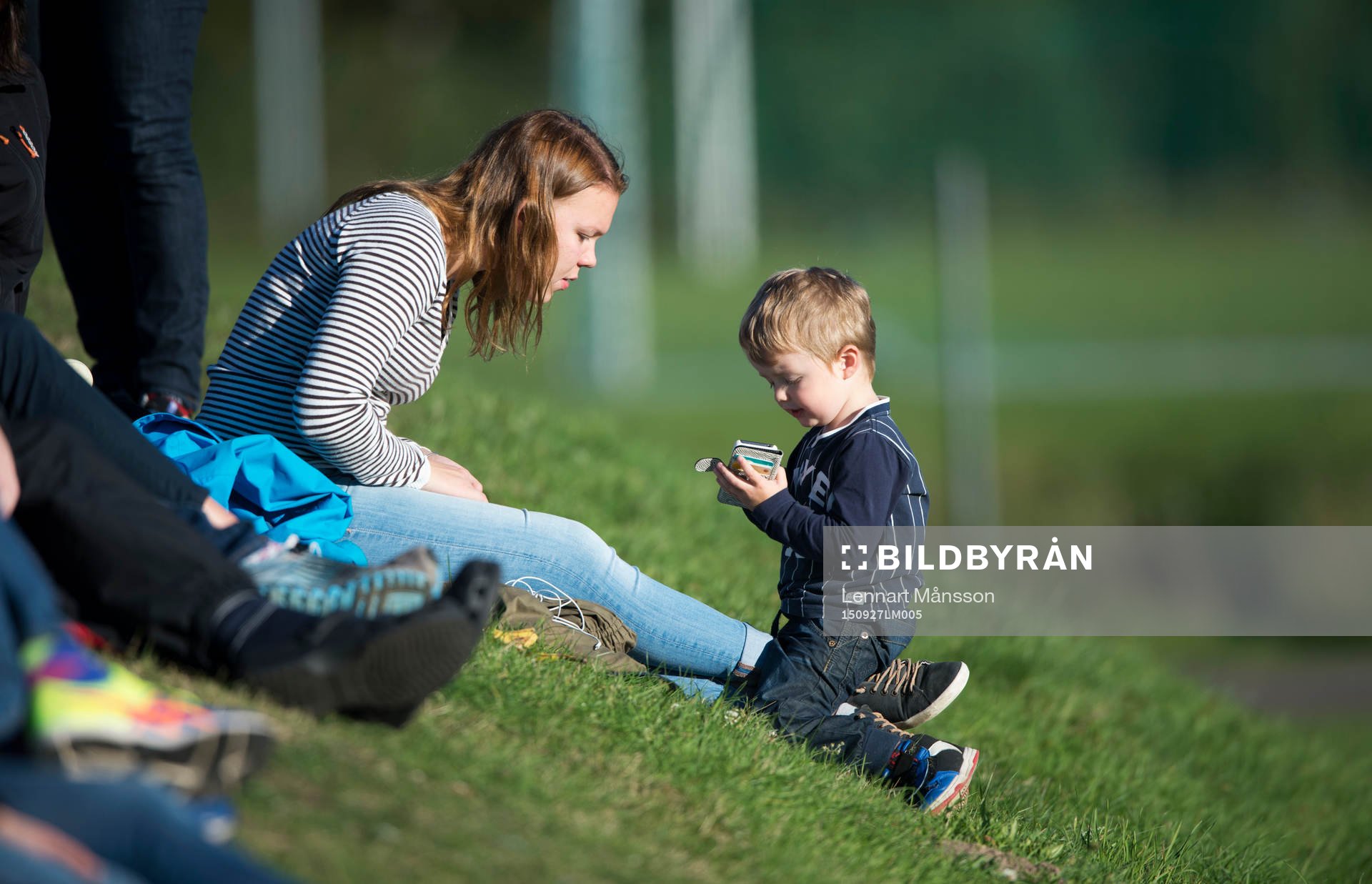  i matchen i juniorallsvenskan mellan IFK Hässleholm och Landskrona BoIS i Hässleholm 27 september 2015.