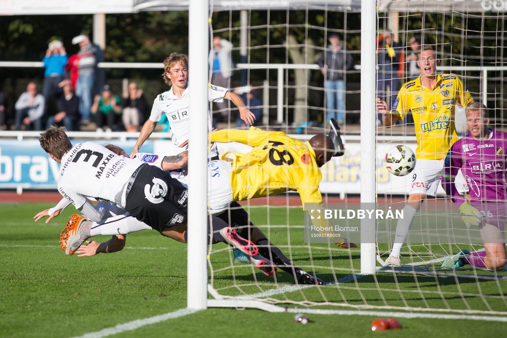 Falkenbergs Hakeem Araba gör mål