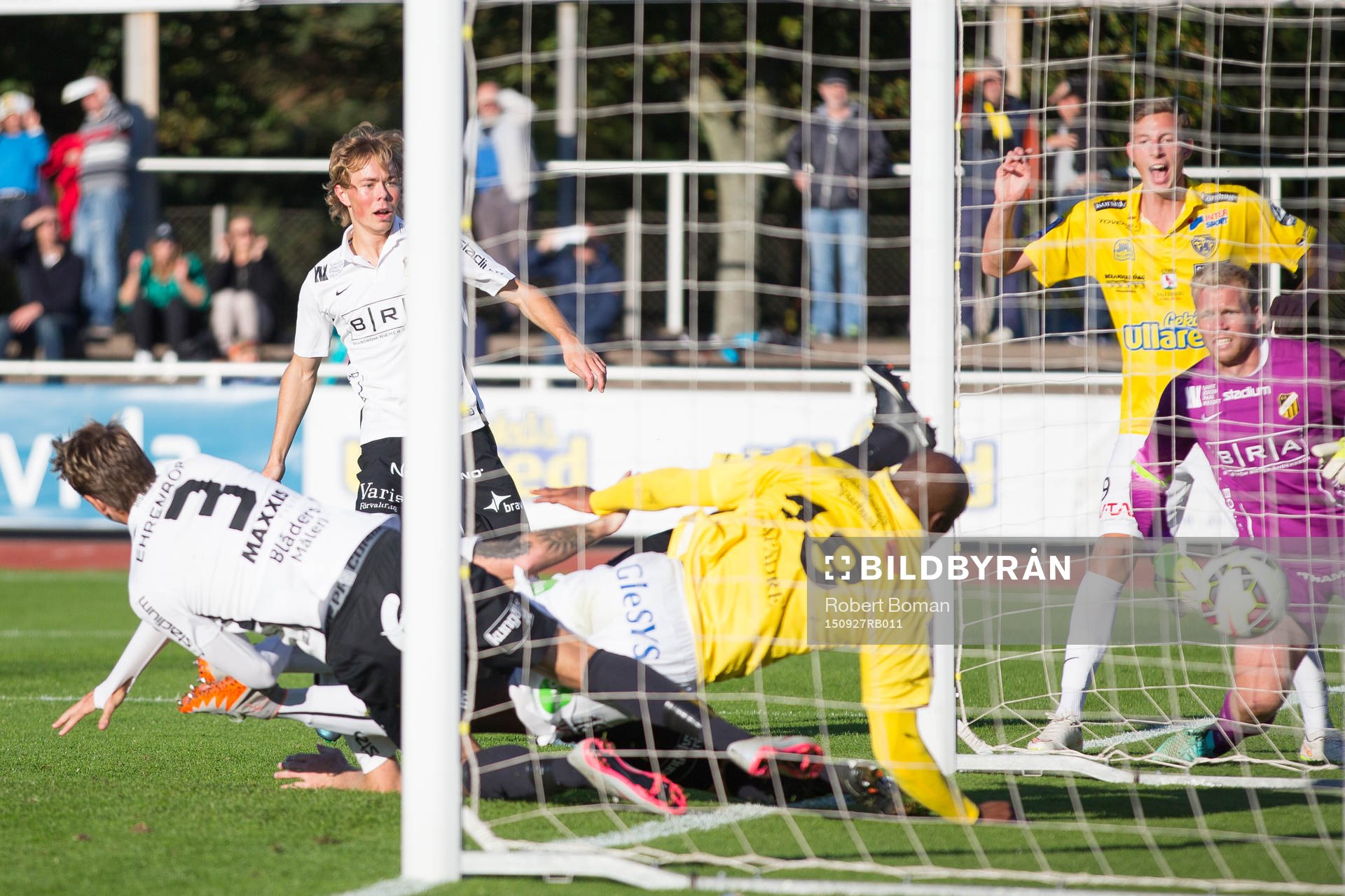 Falkenbergs Hakeem Araba gör mål