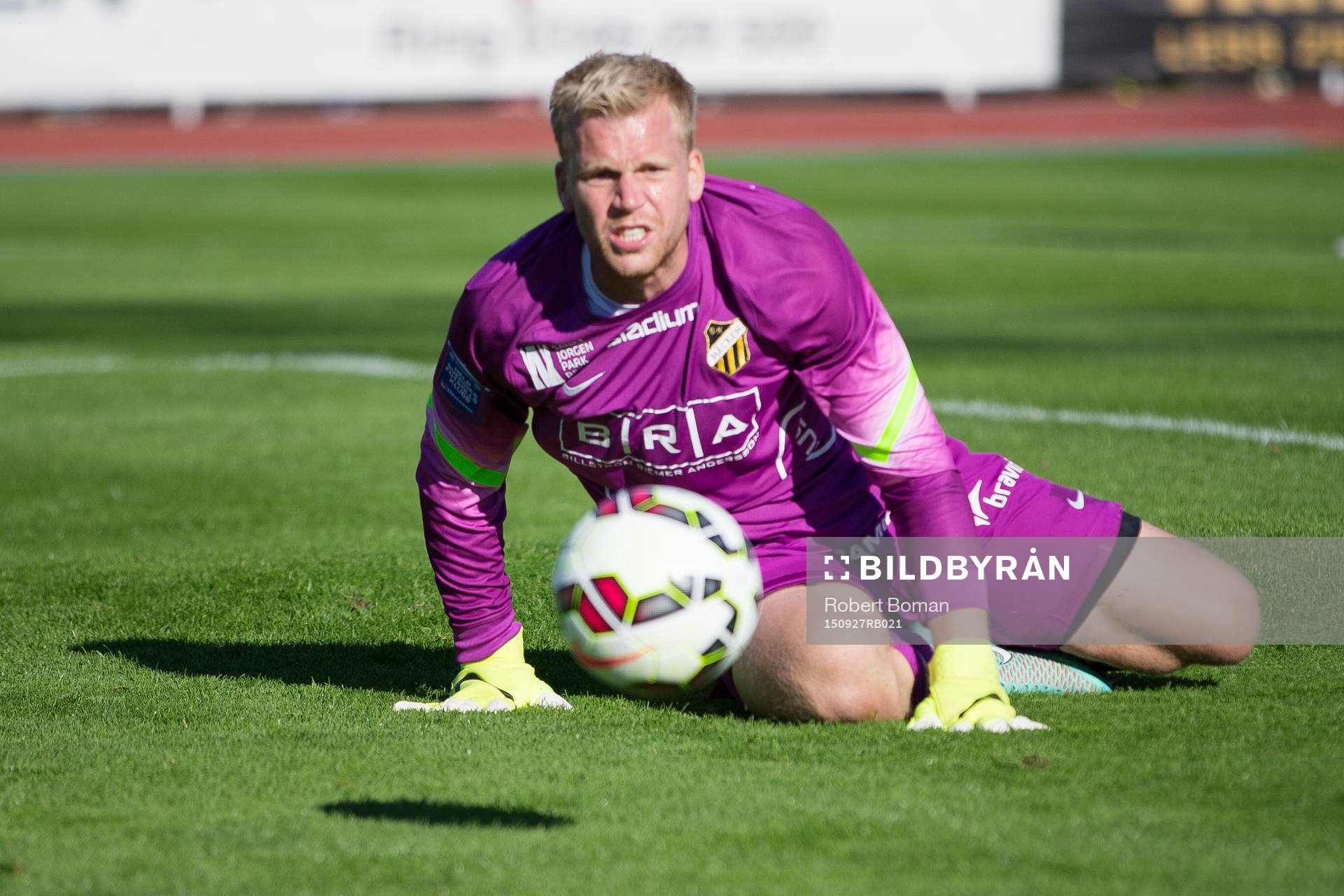 Häckens målvakt Peter Abrahamsson