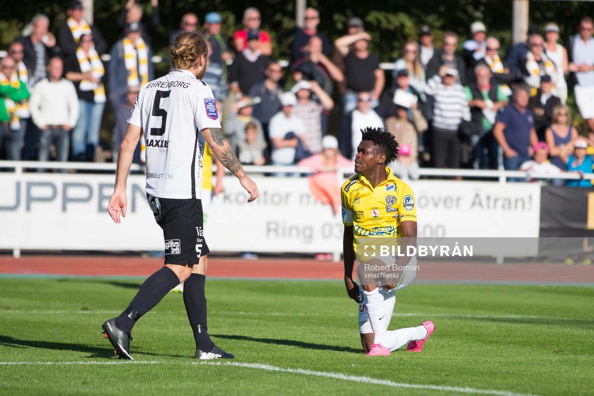 Situation där Falkenbergs Godsway anser sig blivit fälld,