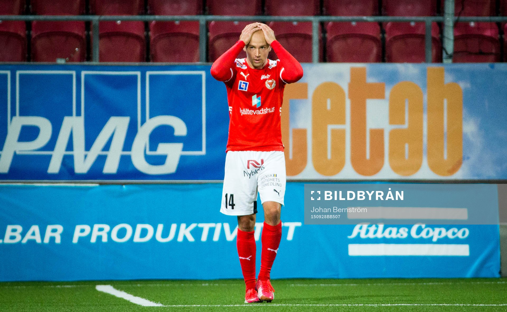 Kalmars Stefan Larsson deppar