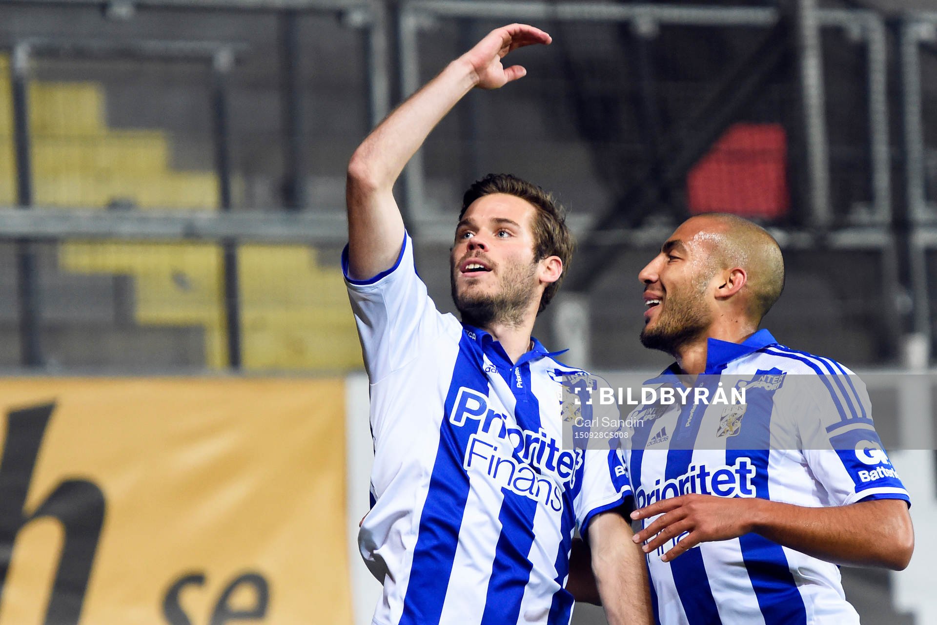 IFK Göteborgs Emil Salomonsson jublar