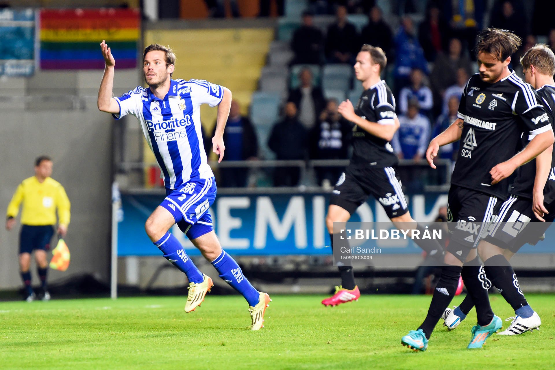 IFK Göteborgs Emil Salomonsson jublar