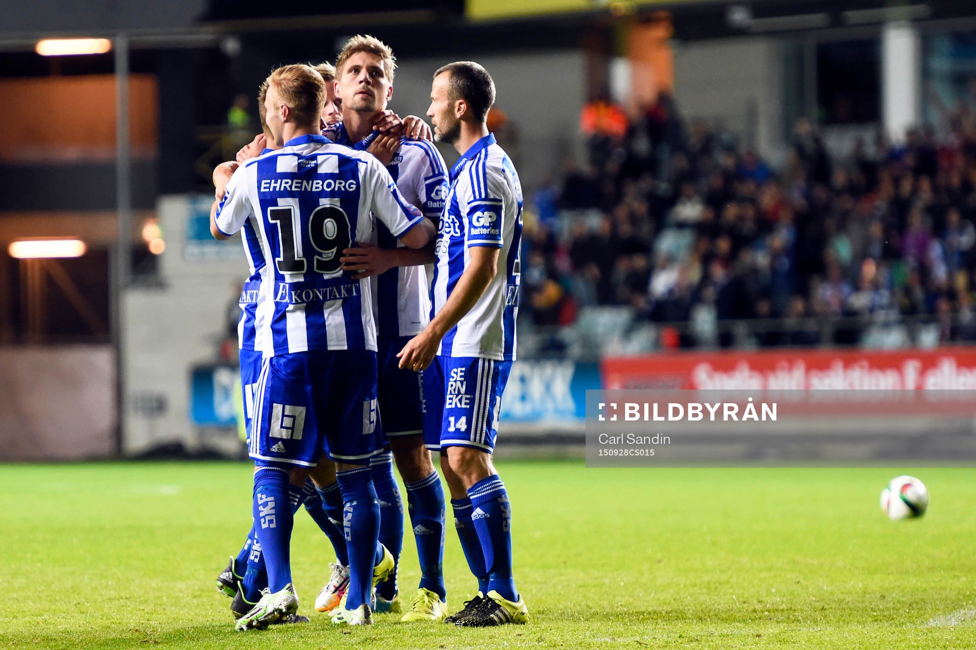 IFK Göteborgs Mikael Boman jublar
