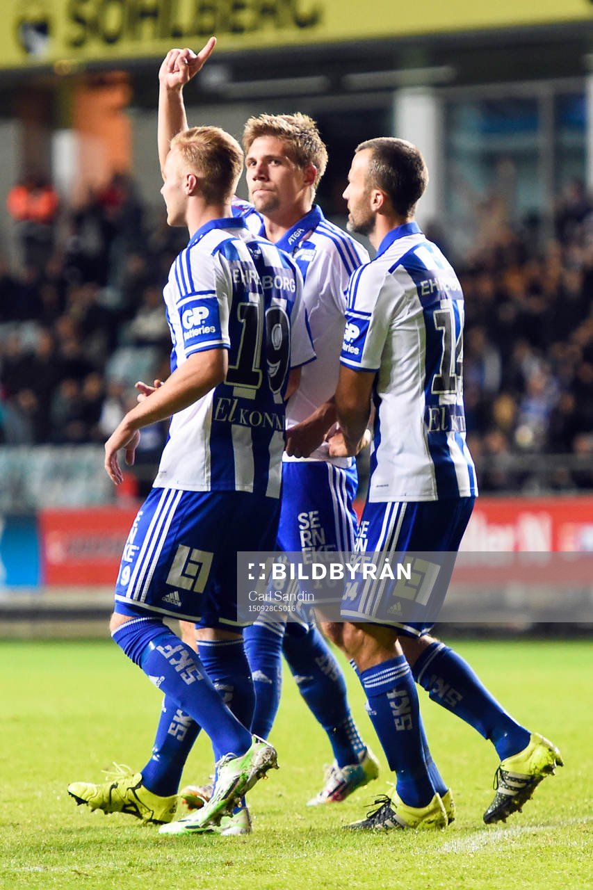 IFK Göteborgs Mikael Boman jublar
