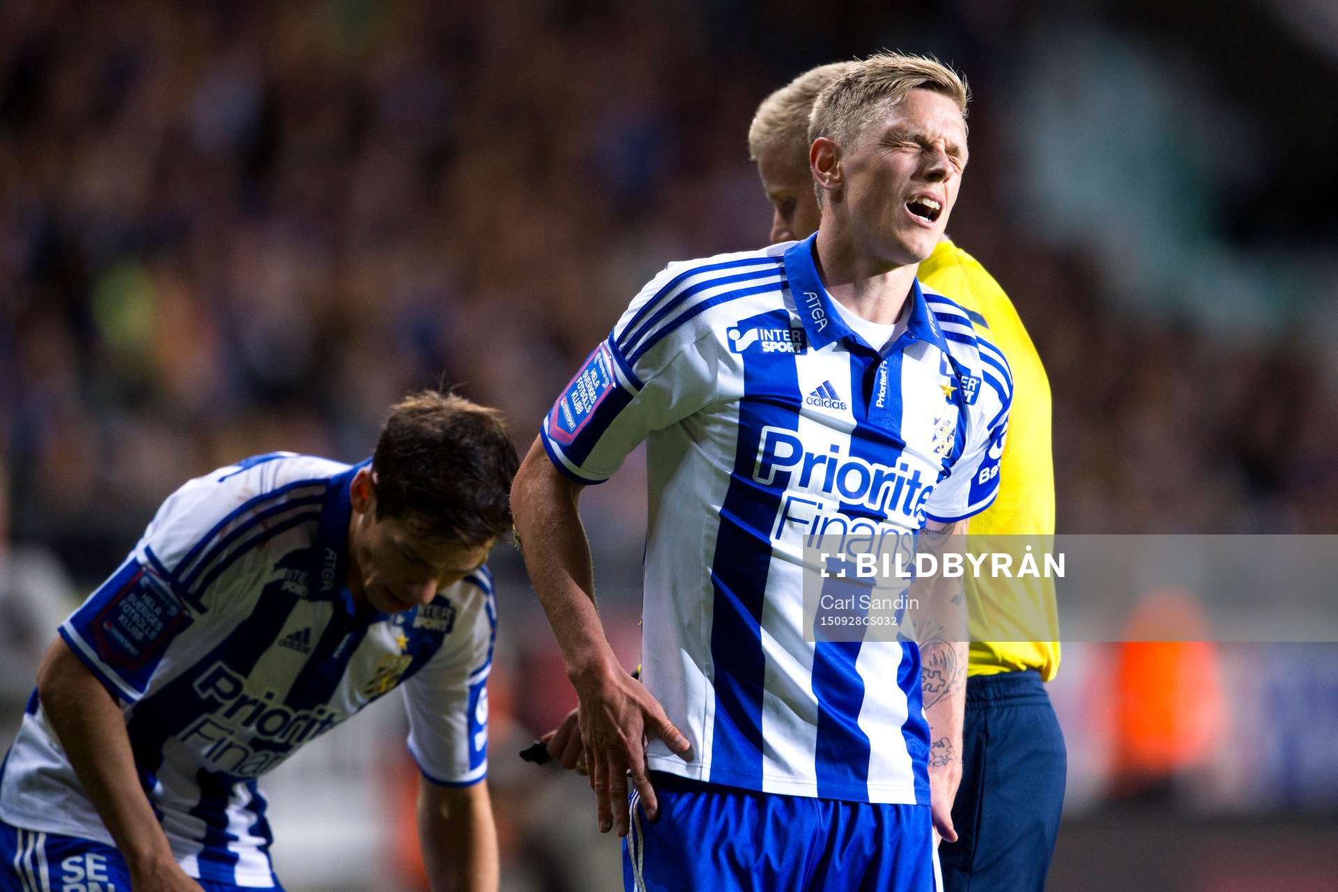 IFK Göteborgs Sören Rieks deppar