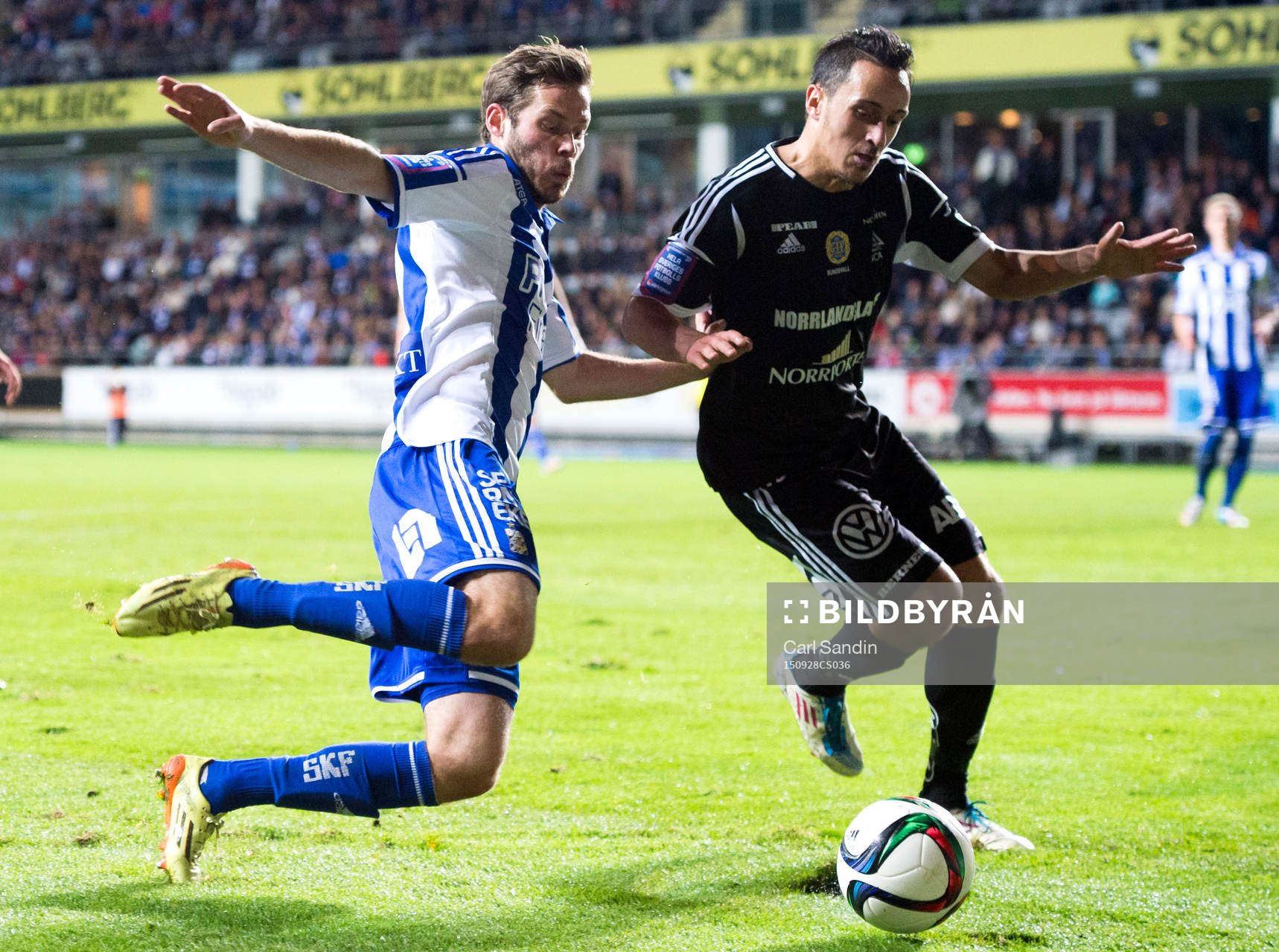 IFK Göteborgs Emil Salomonsson och Sundsvalls Adam