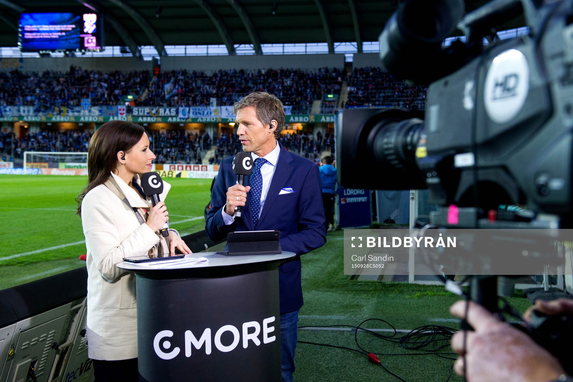 Camilla Nordlund och Jens Fjellström, Cmore