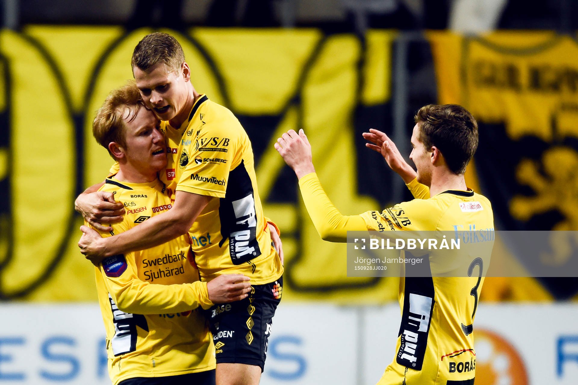 Elfsborgs Simon Lundevall jublar