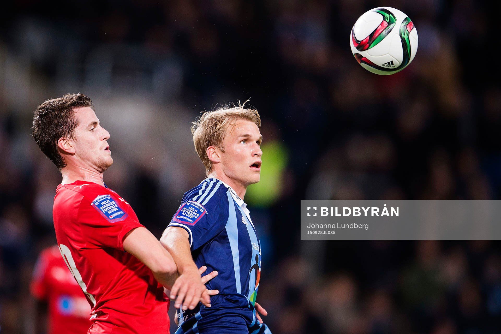 Helsingborgs Jesper Björkman och Djurgårdens Sebastian