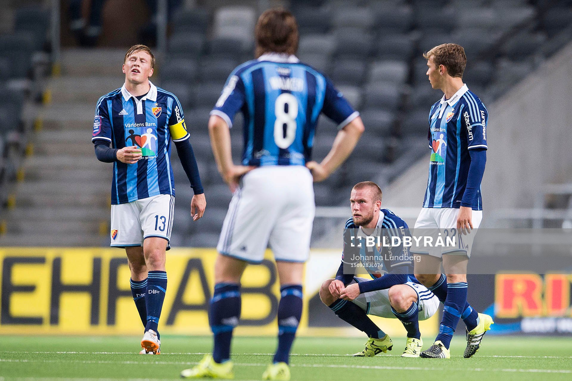 uDjurgårdens Emil Bergström, Kevin Walker, Alexander