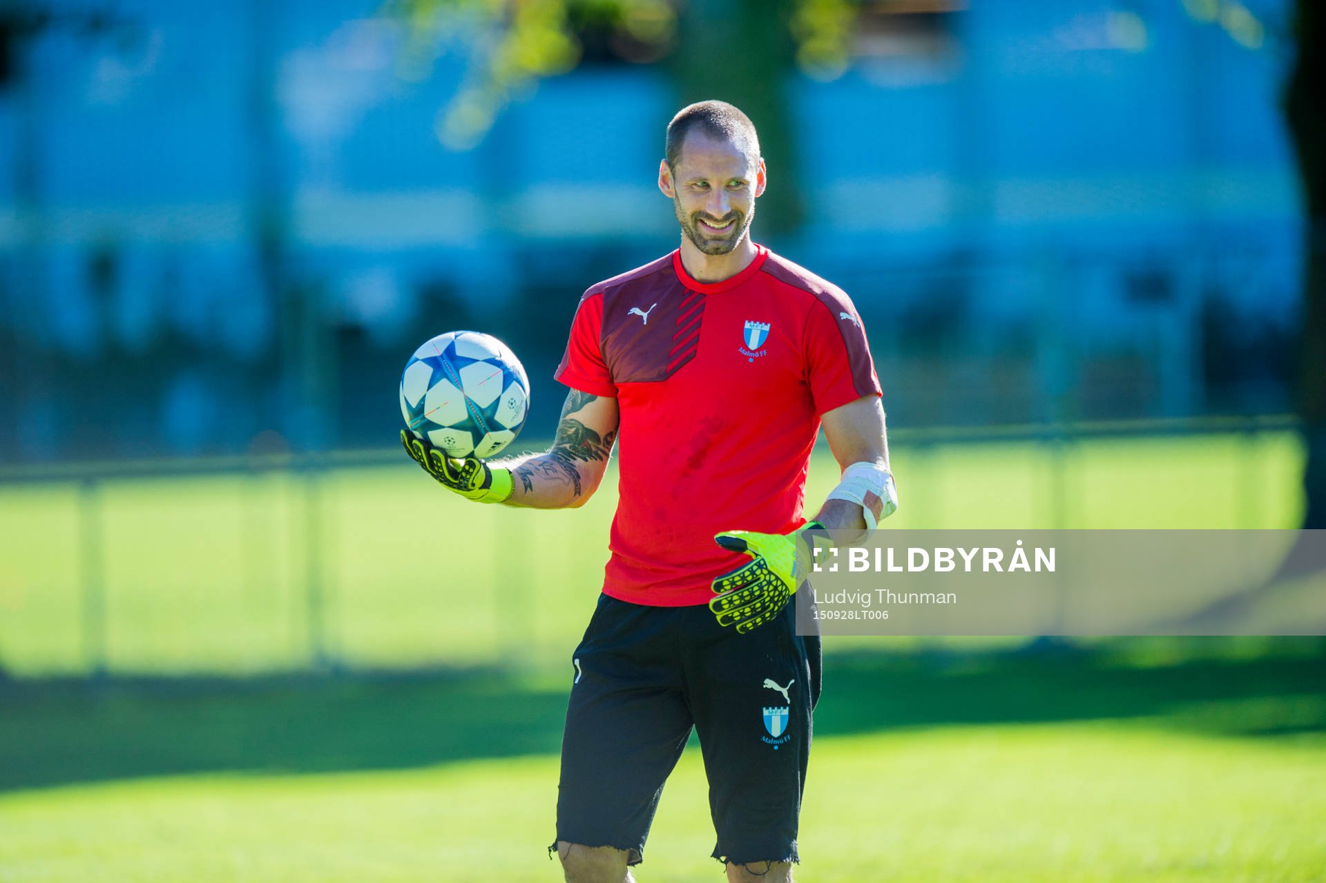Malmös målvakt Johan Wiland